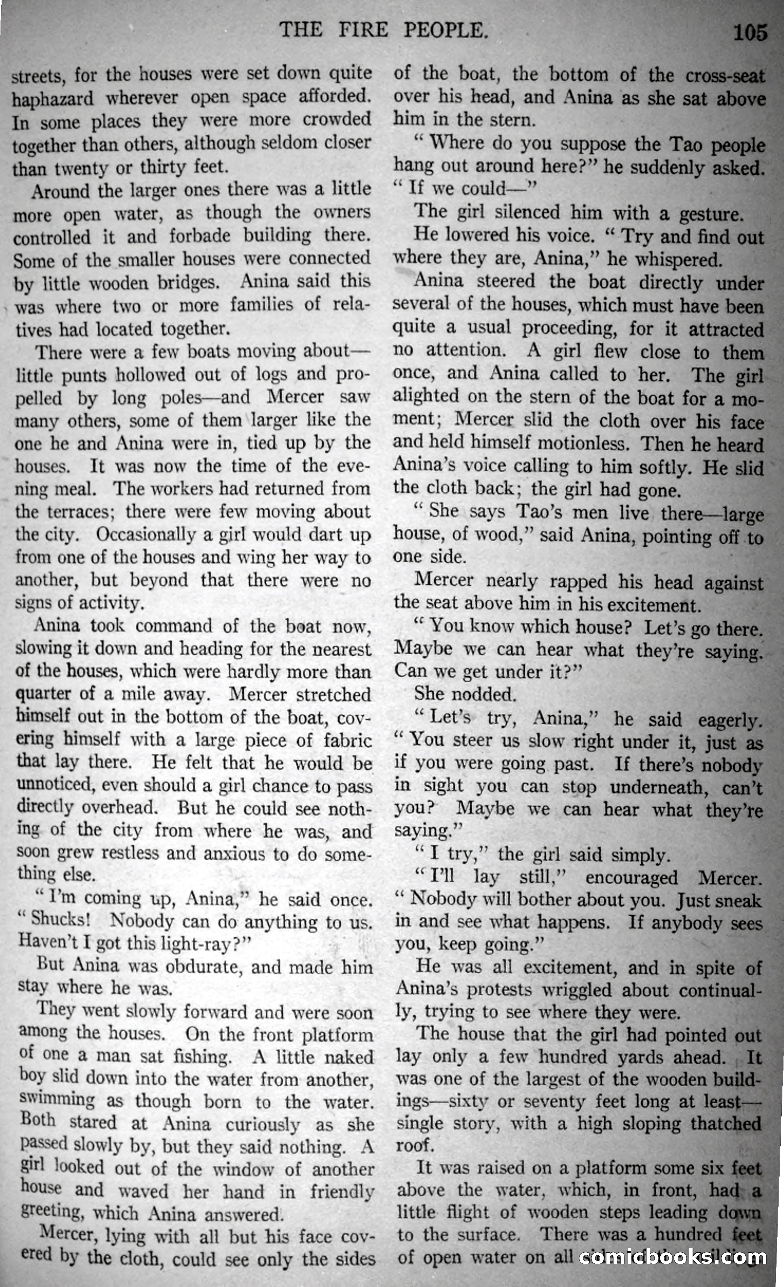 The Fire People — Argosy All-Story Weekly — page 87 of 110