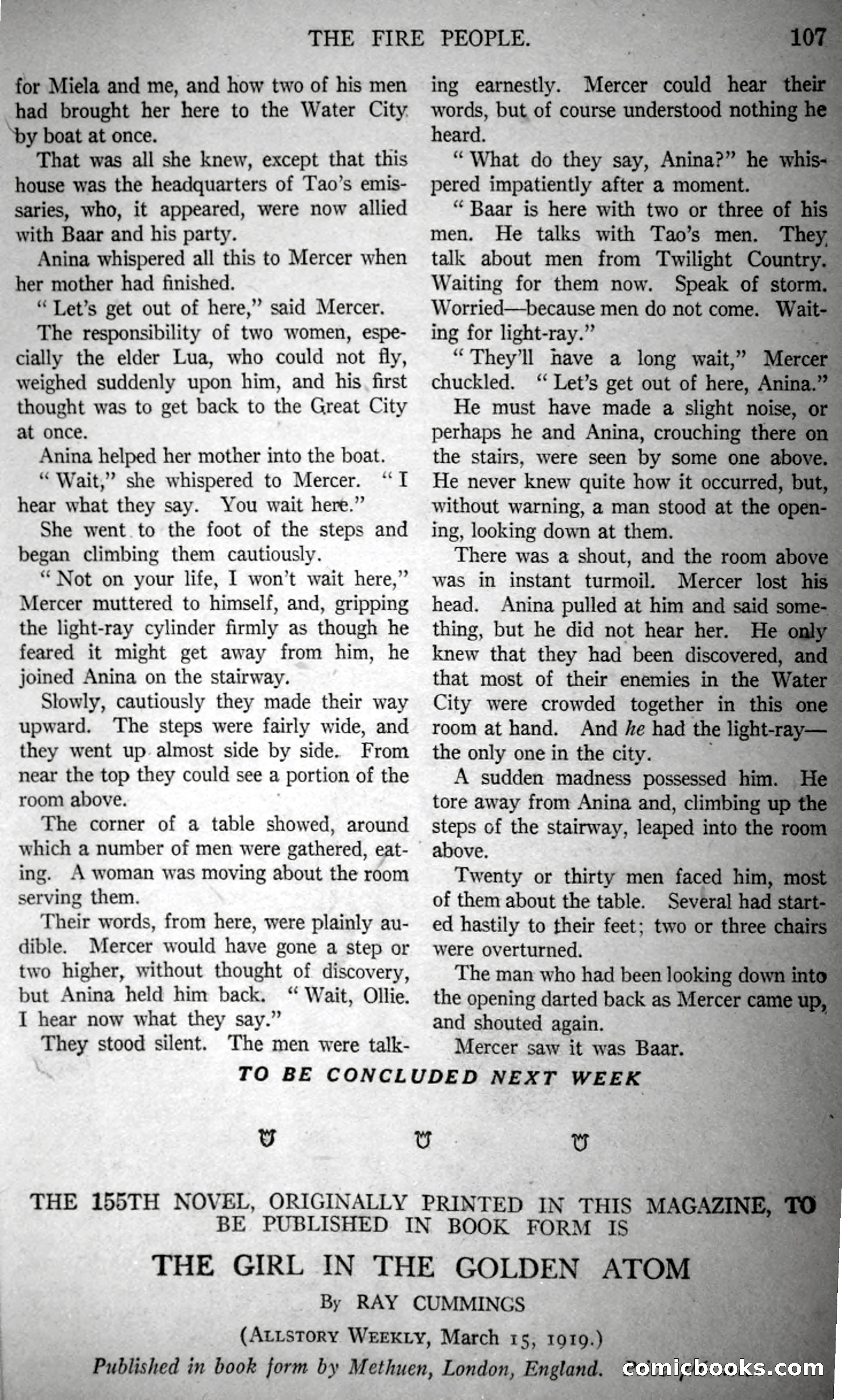 The Fire People — Argosy All-Story Weekly — page 89 of 110