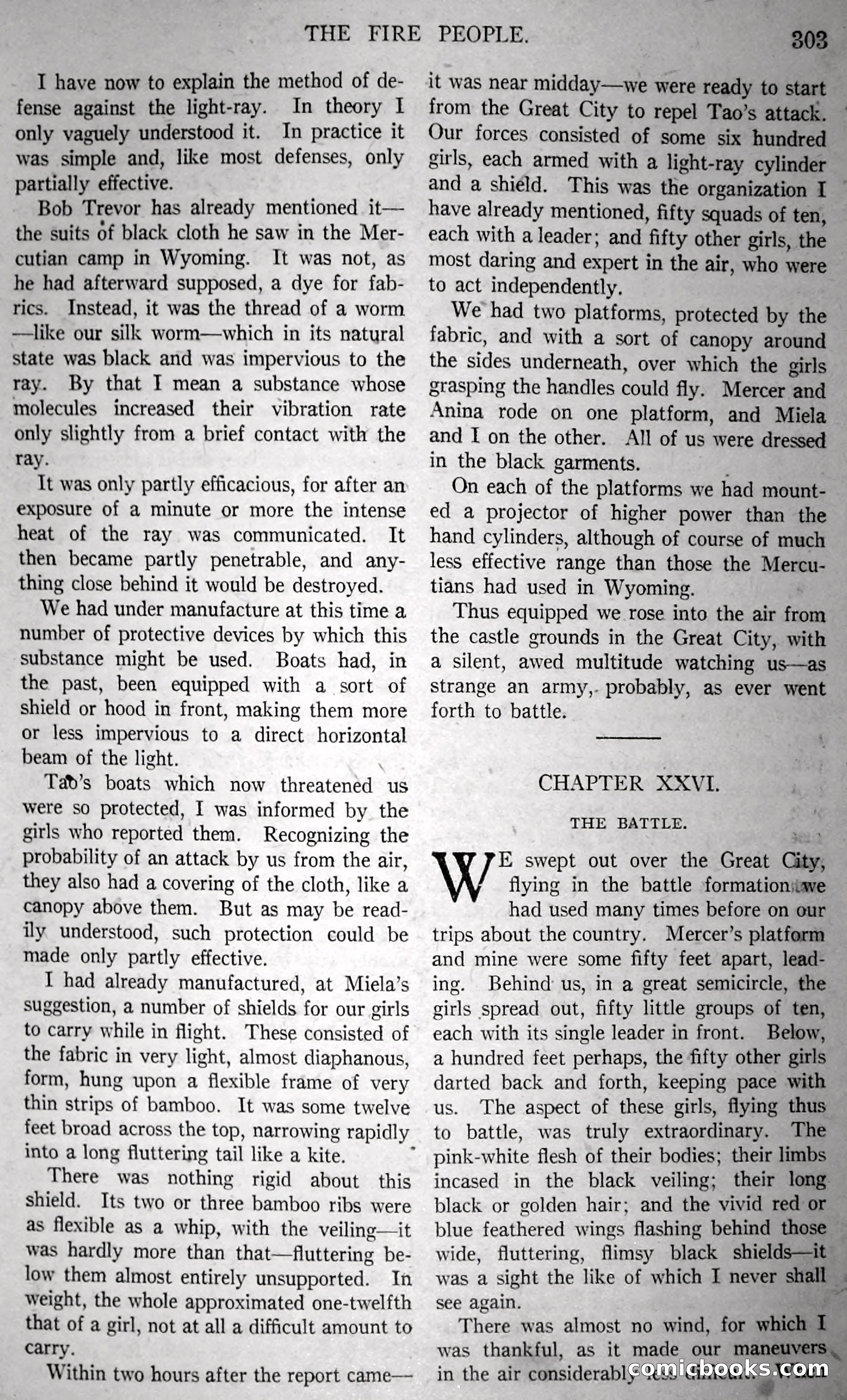 The Fire People — Argosy All-Story Weekly — page 95 of 110