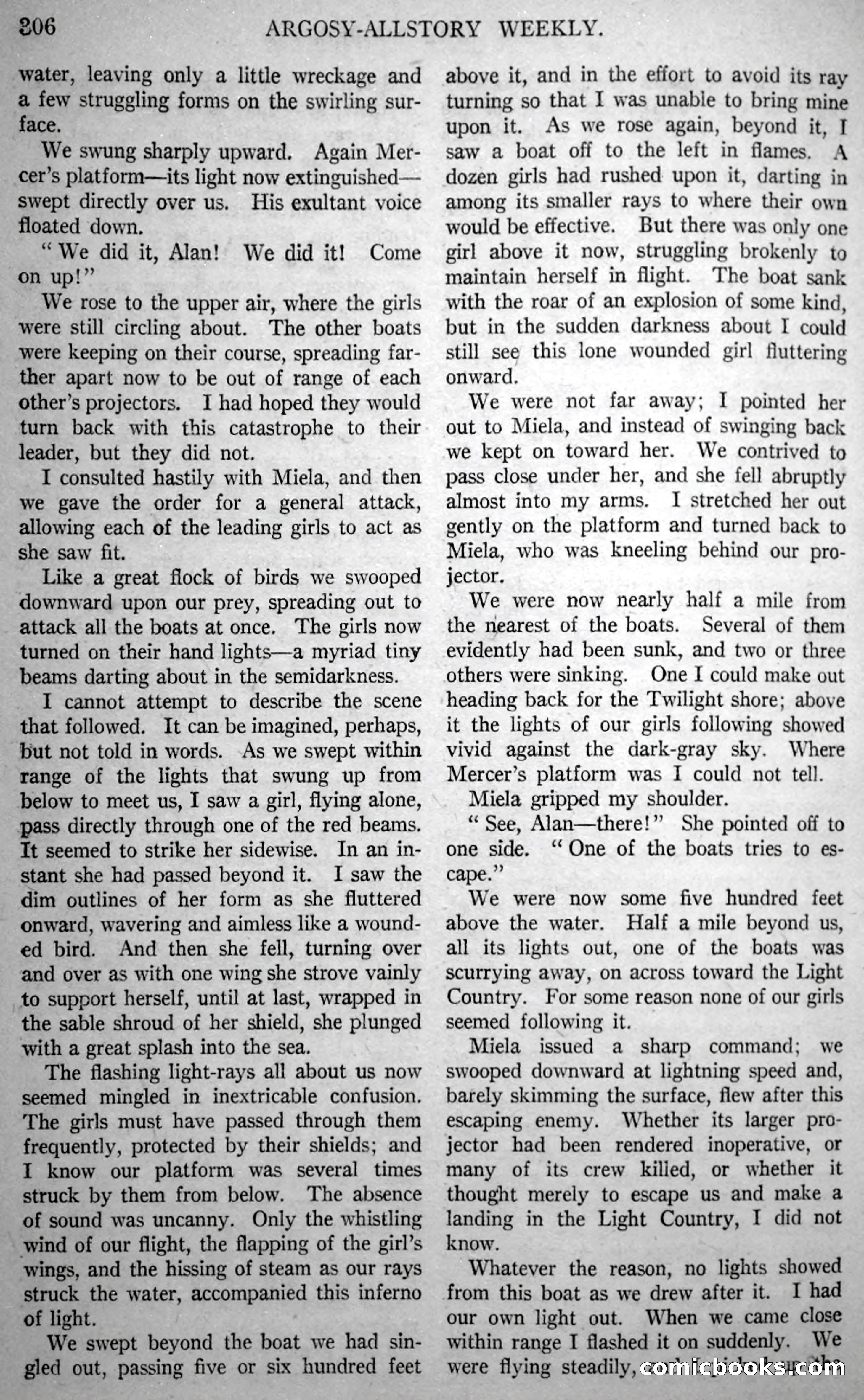 The Fire People — Argosy All-Story Weekly — page 98 of 110