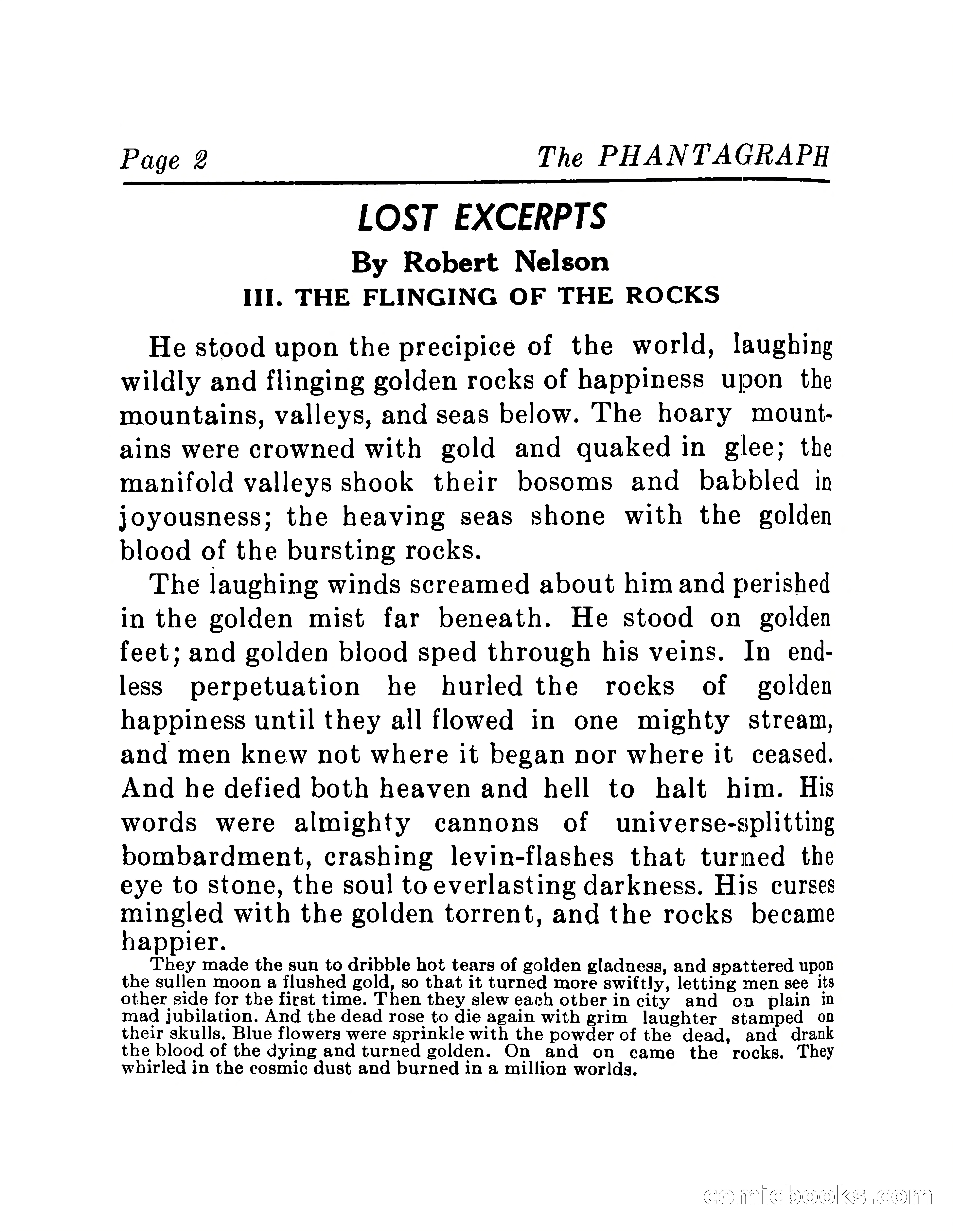 The Phantagraph, Vol. 4, No. 4 — page 2 of 10
