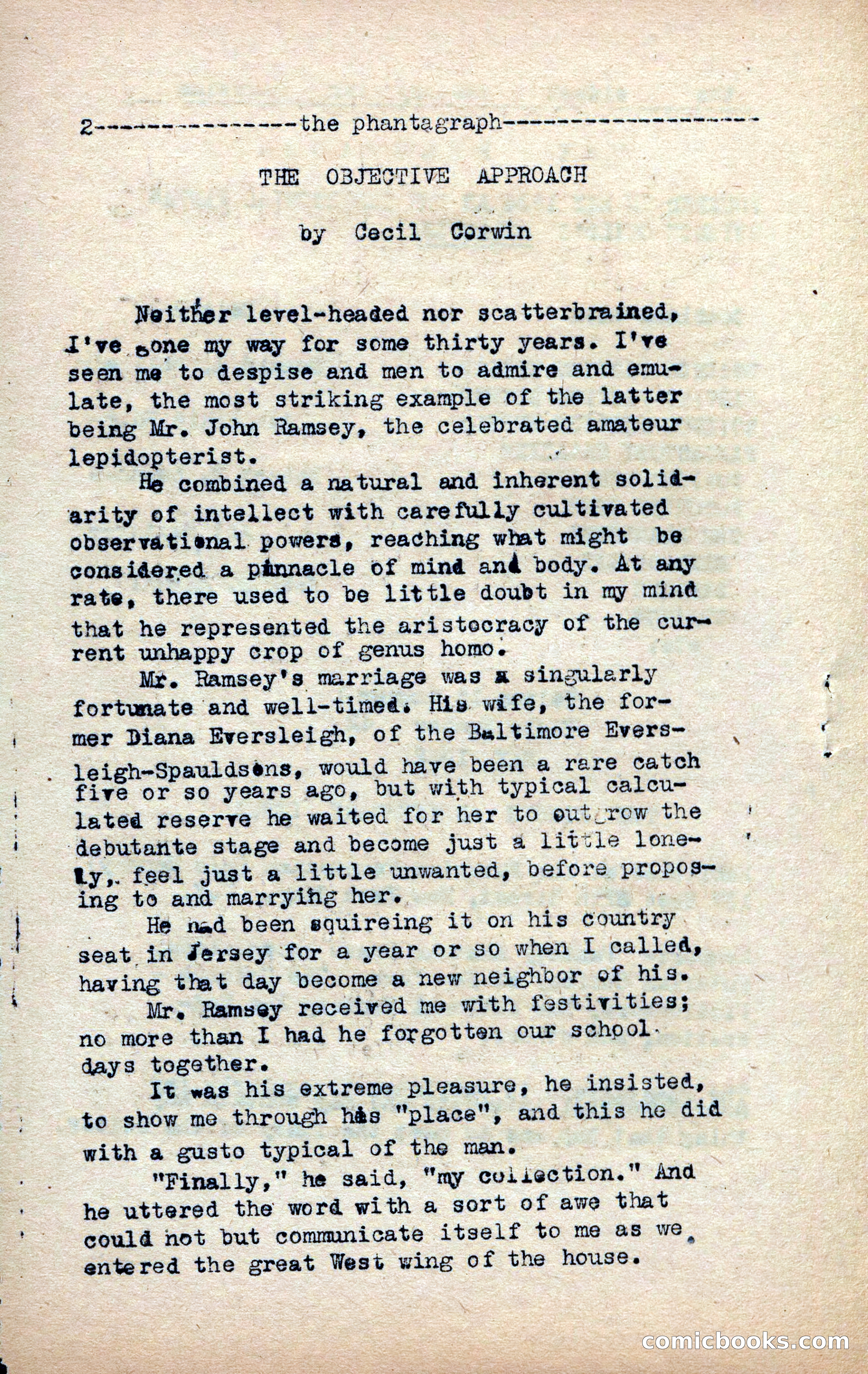 The Phantagraph, Vol. 10, No. 1 — page 4 of 10