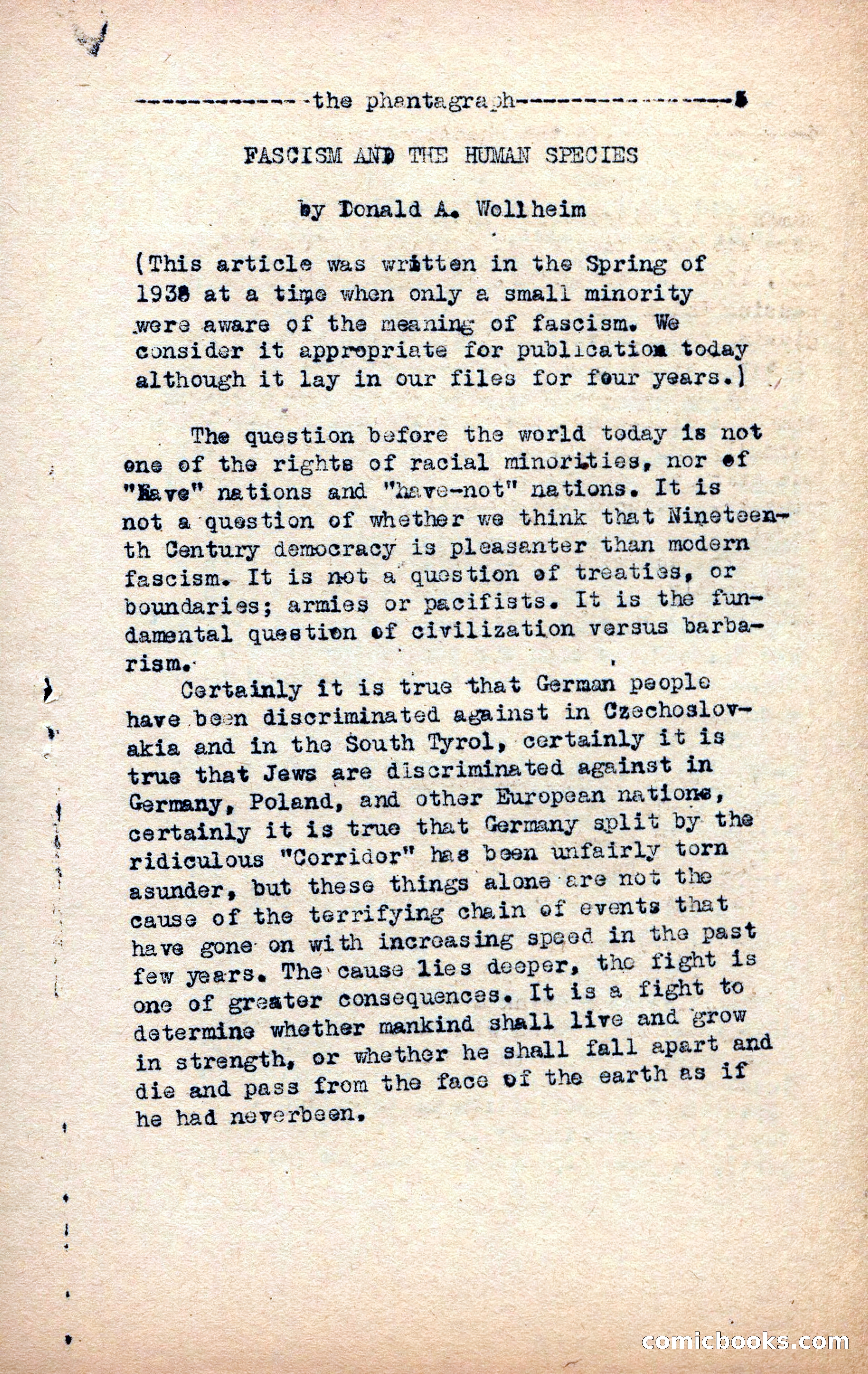 The Phantagraph, Vol. 10, No. 1 — page 7 of 10