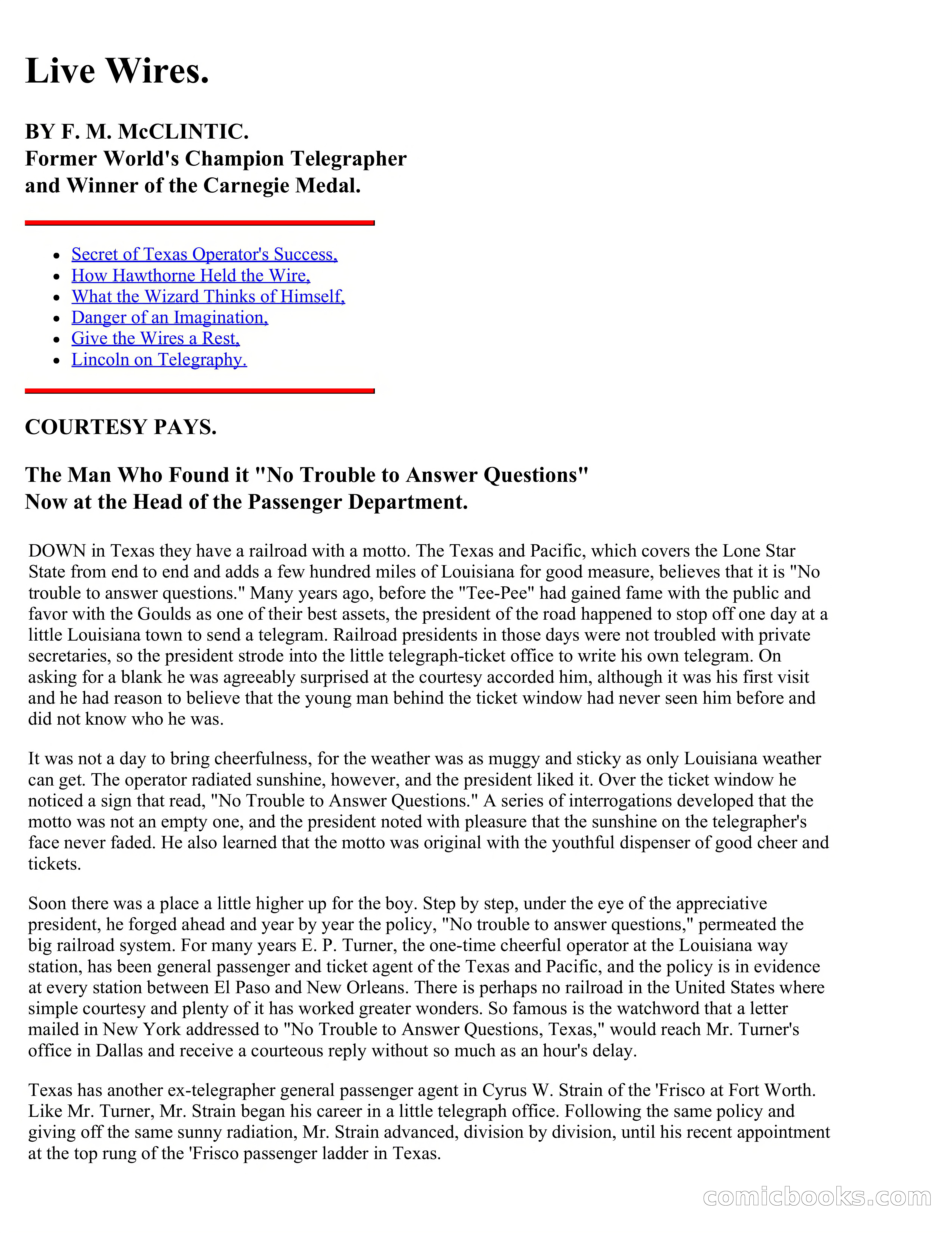 The Railroad Man's Magazine — page 170 of 249