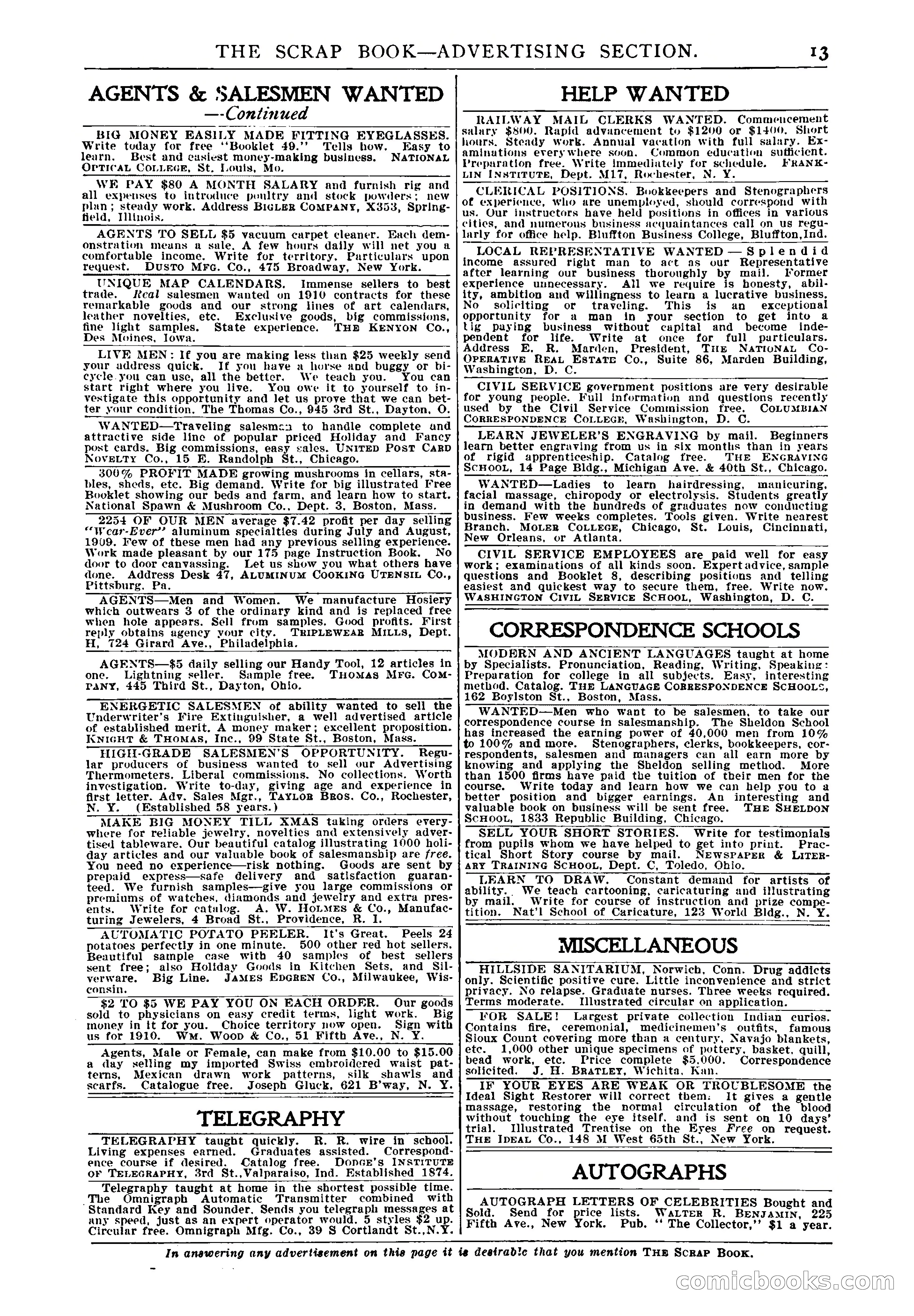 The Scrap Book, December 1909 — page 15 of 296