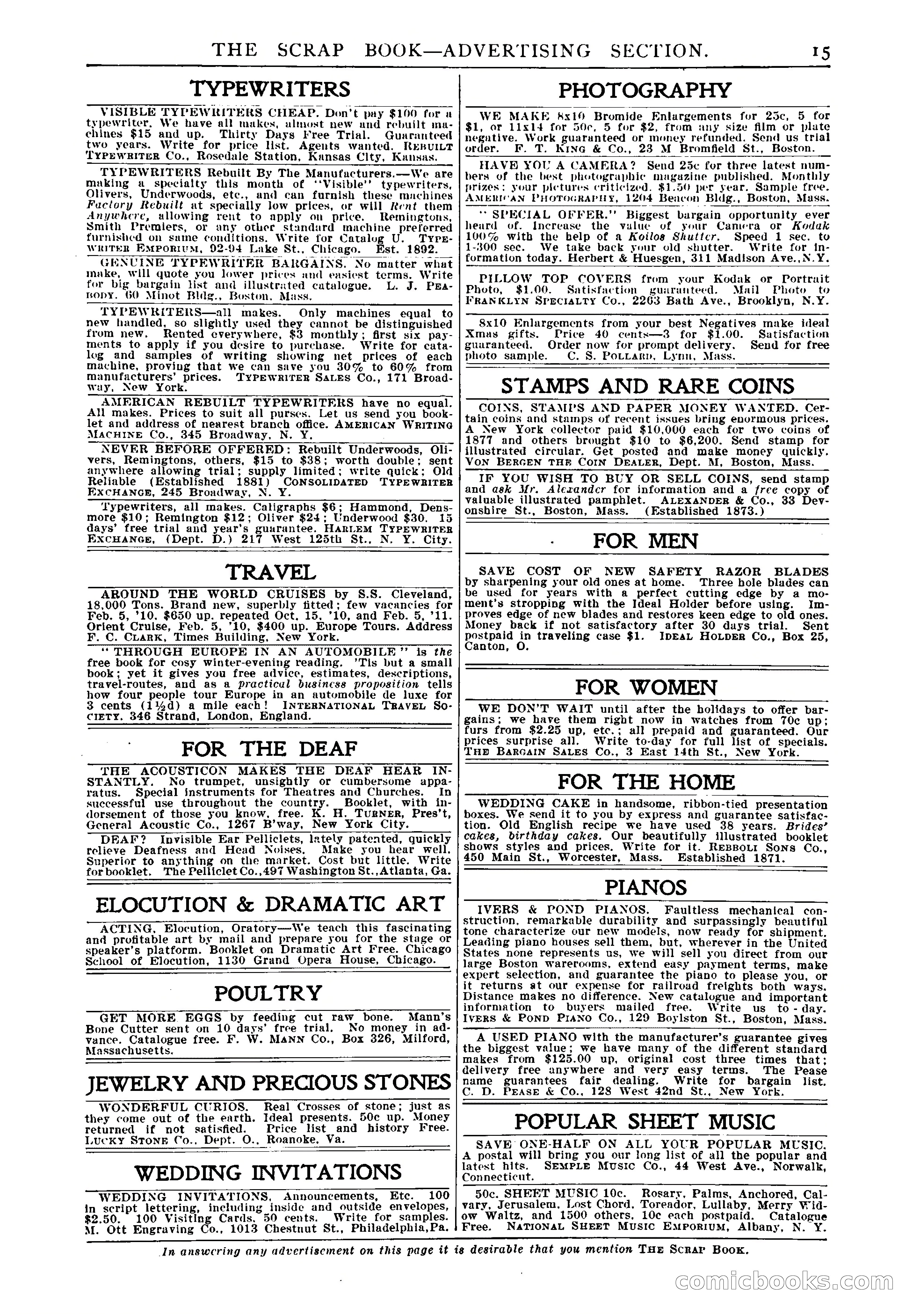 The Scrap Book, December 1909 — page 17 of 296