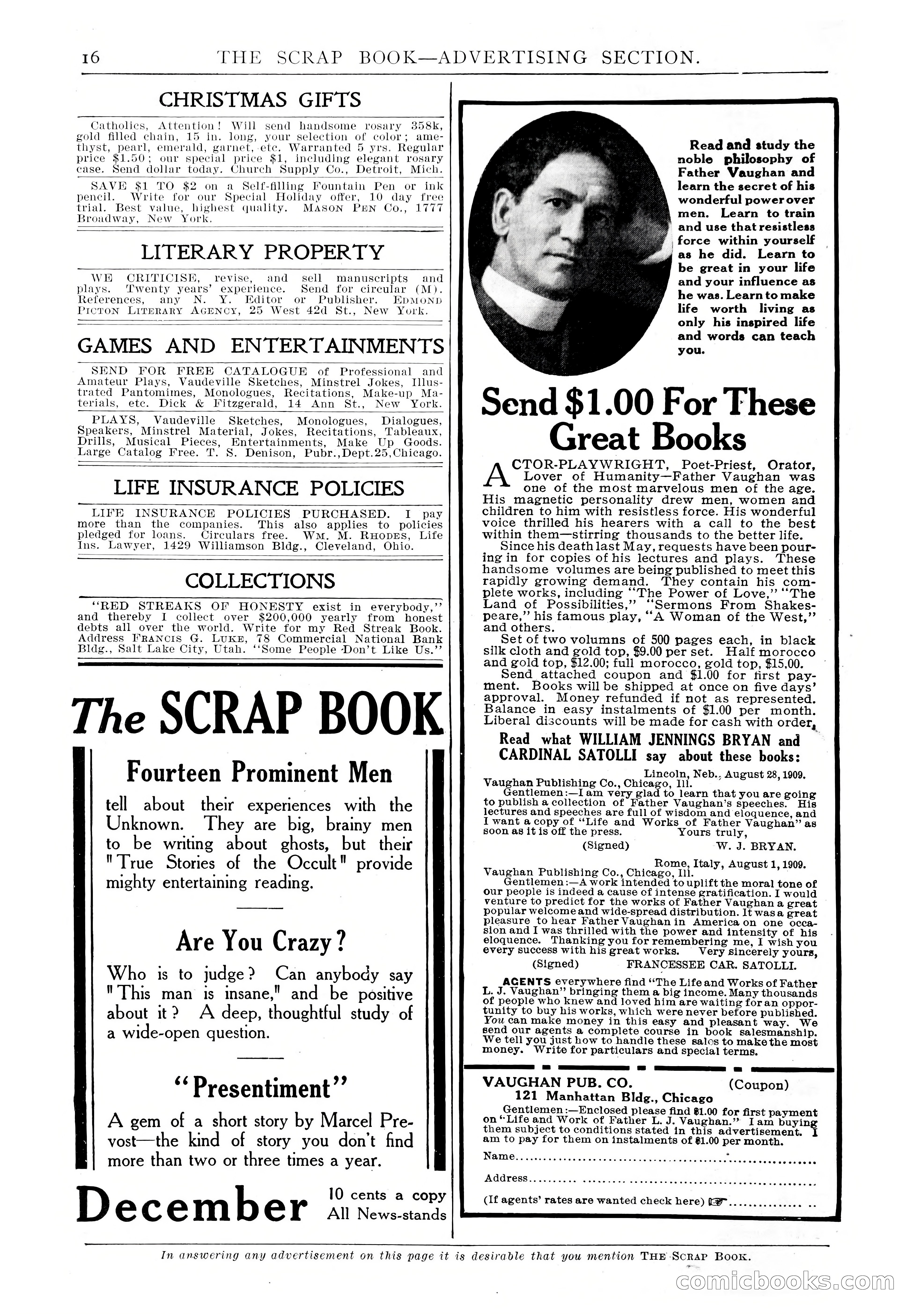 The Scrap Book, December 1909 — page 18 of 296