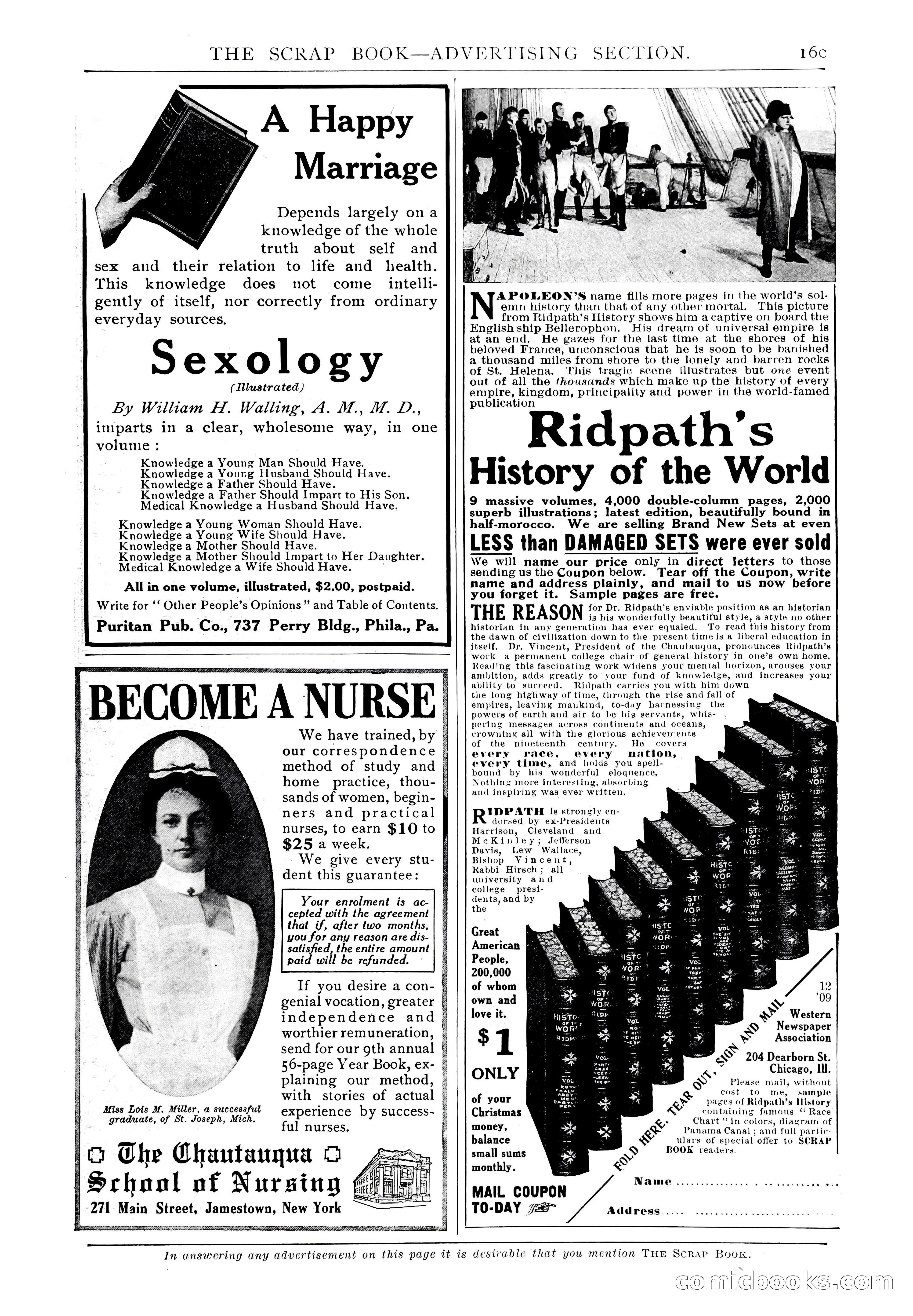 The Scrap Book, December 1909 — page 21 of 296