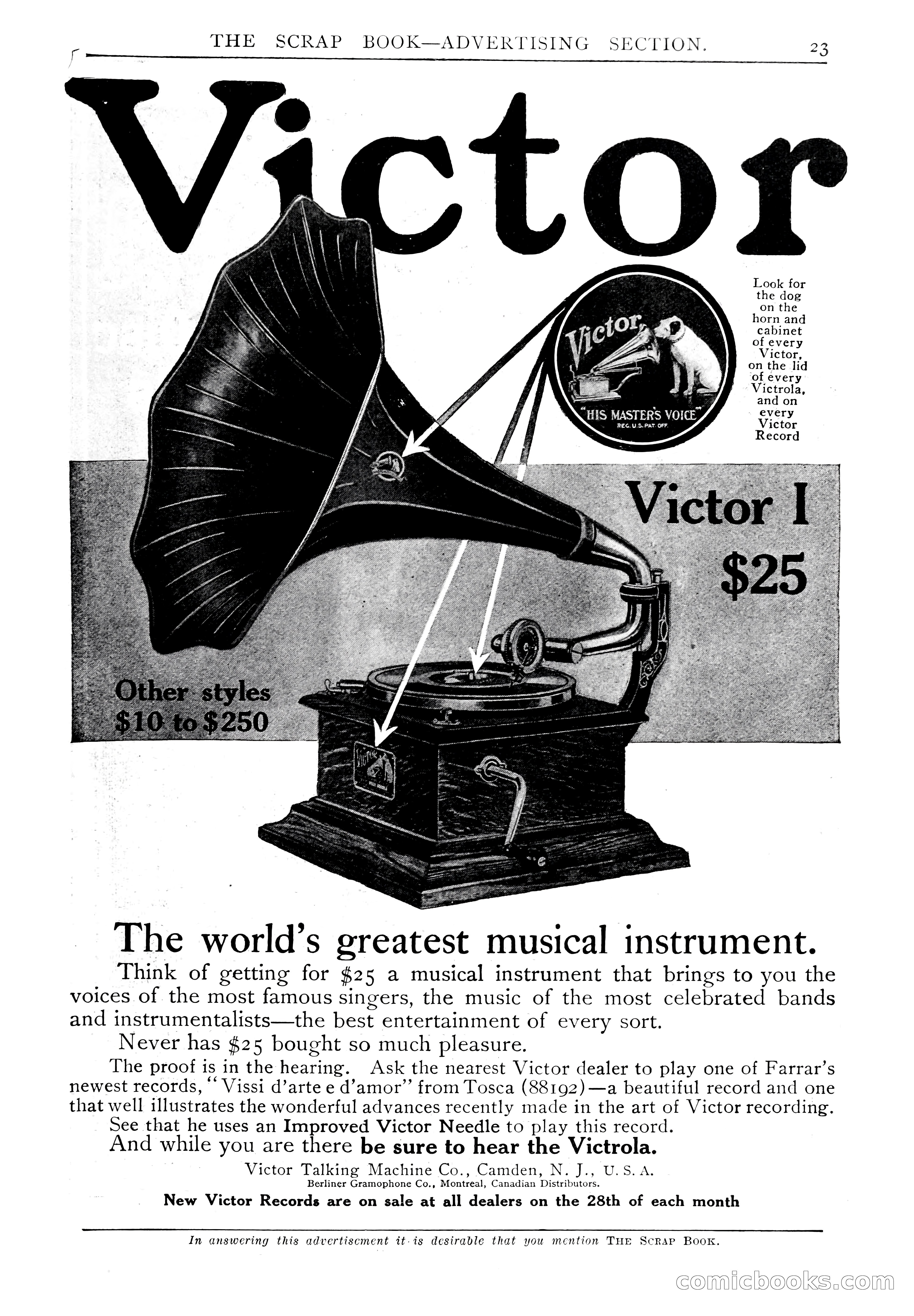 The Scrap Book, December 1909 — page 189 of 296