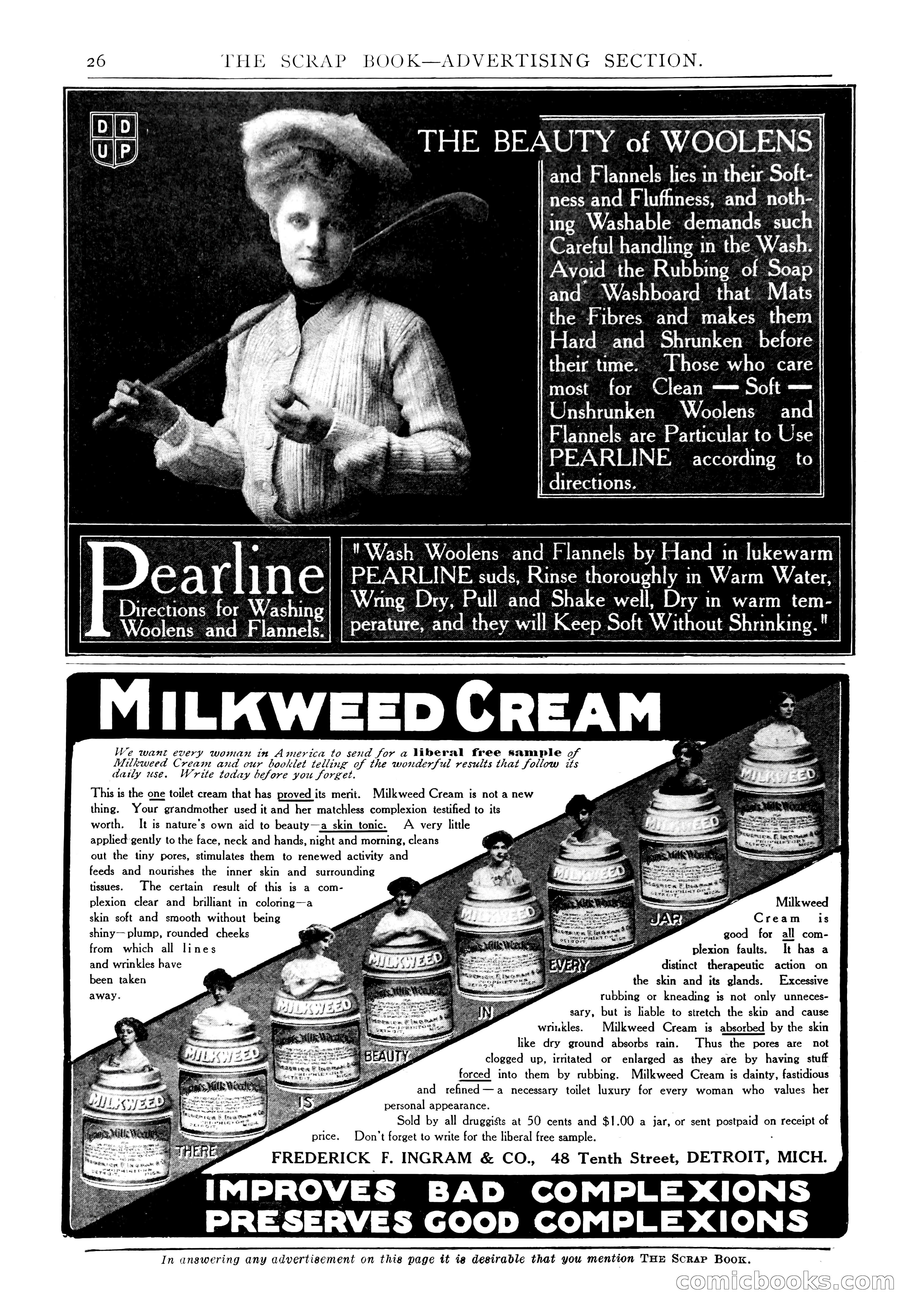 The Scrap Book, December 1909 — page 192 of 296