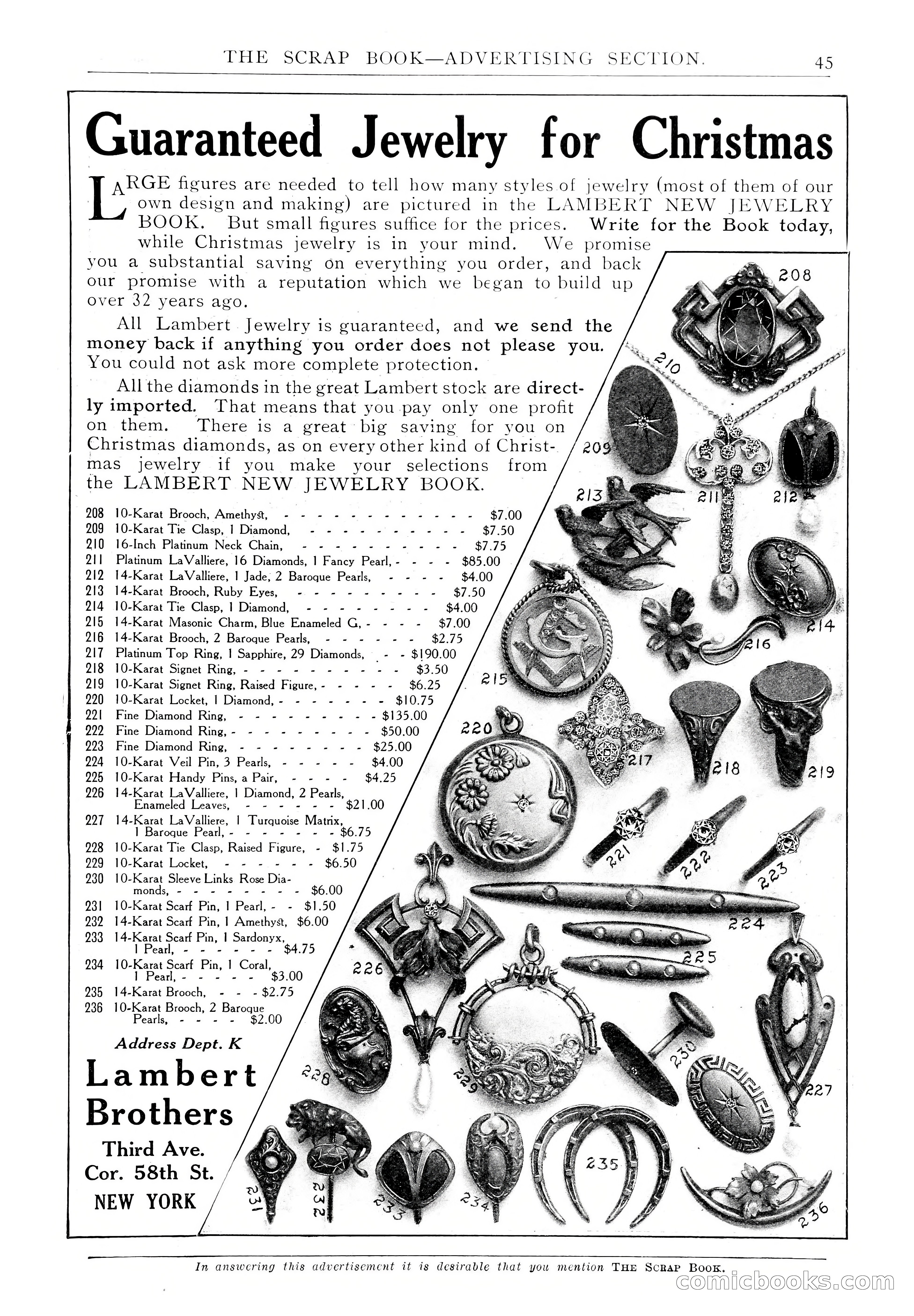The Scrap Book, December 1909 — page 211 of 296