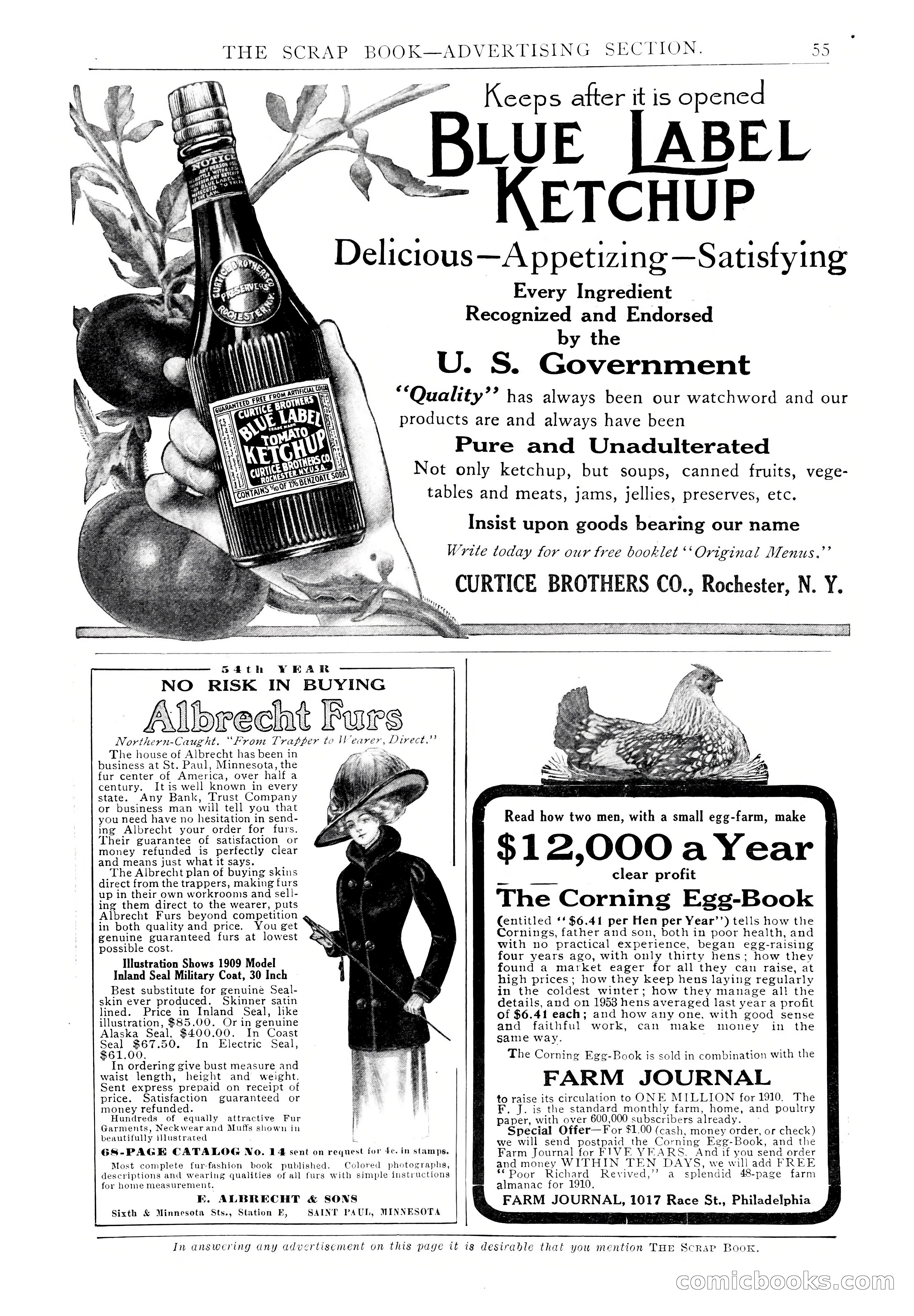 The Scrap Book, December 1909 — page 221 of 296