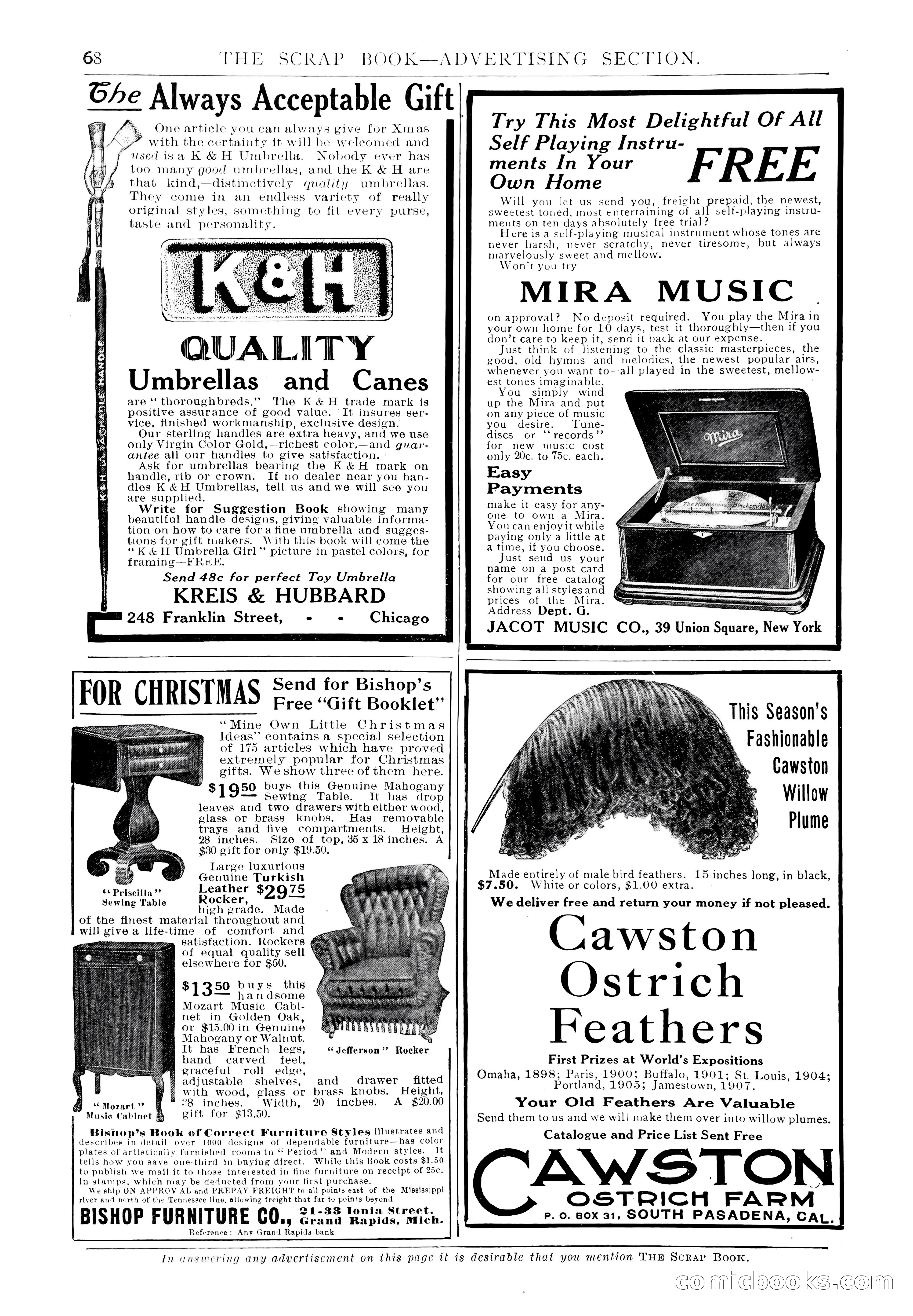 The Scrap Book, December 1909 — page 234 of 296