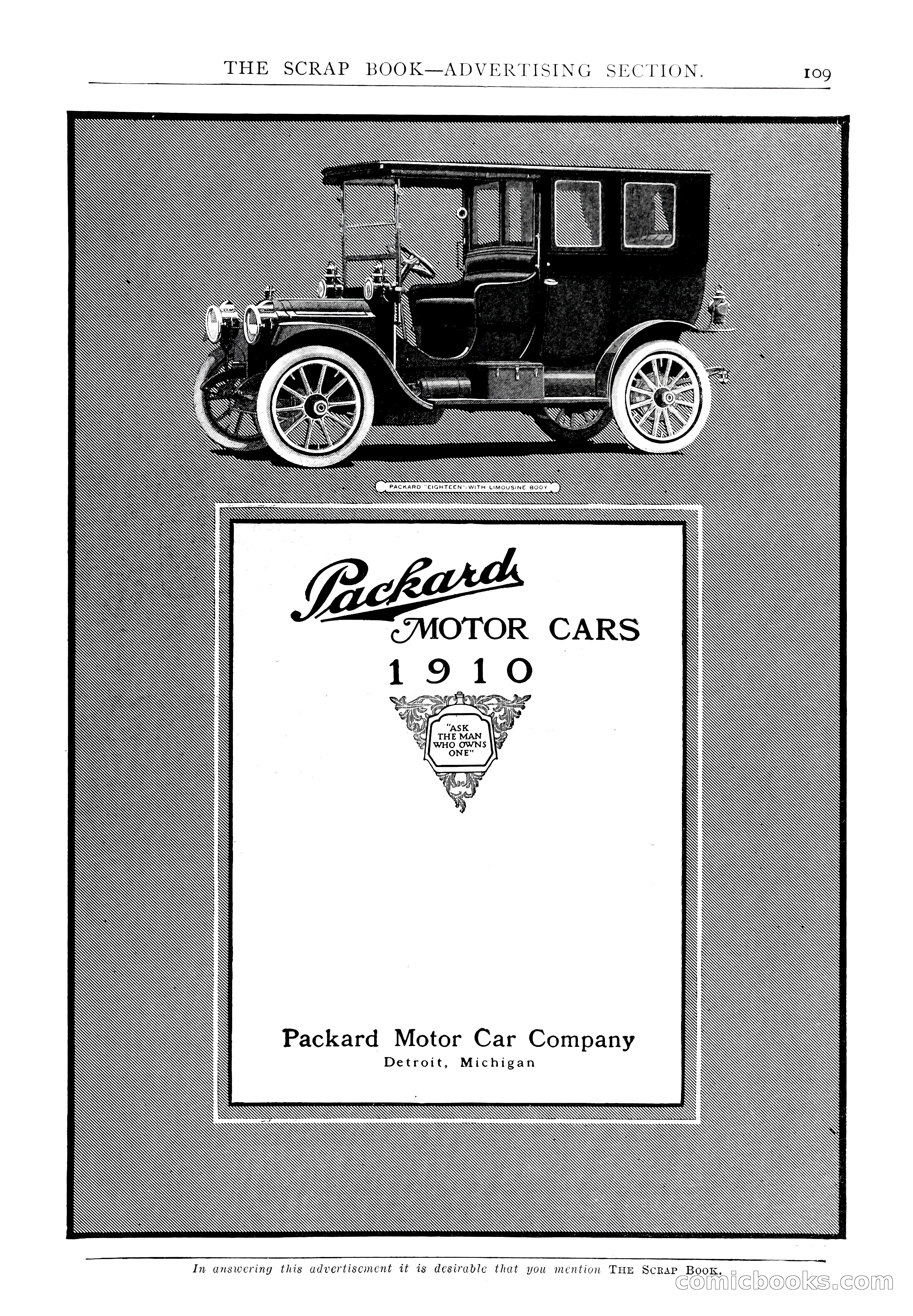 The Scrap Book, December 1909 — page 291 of 296