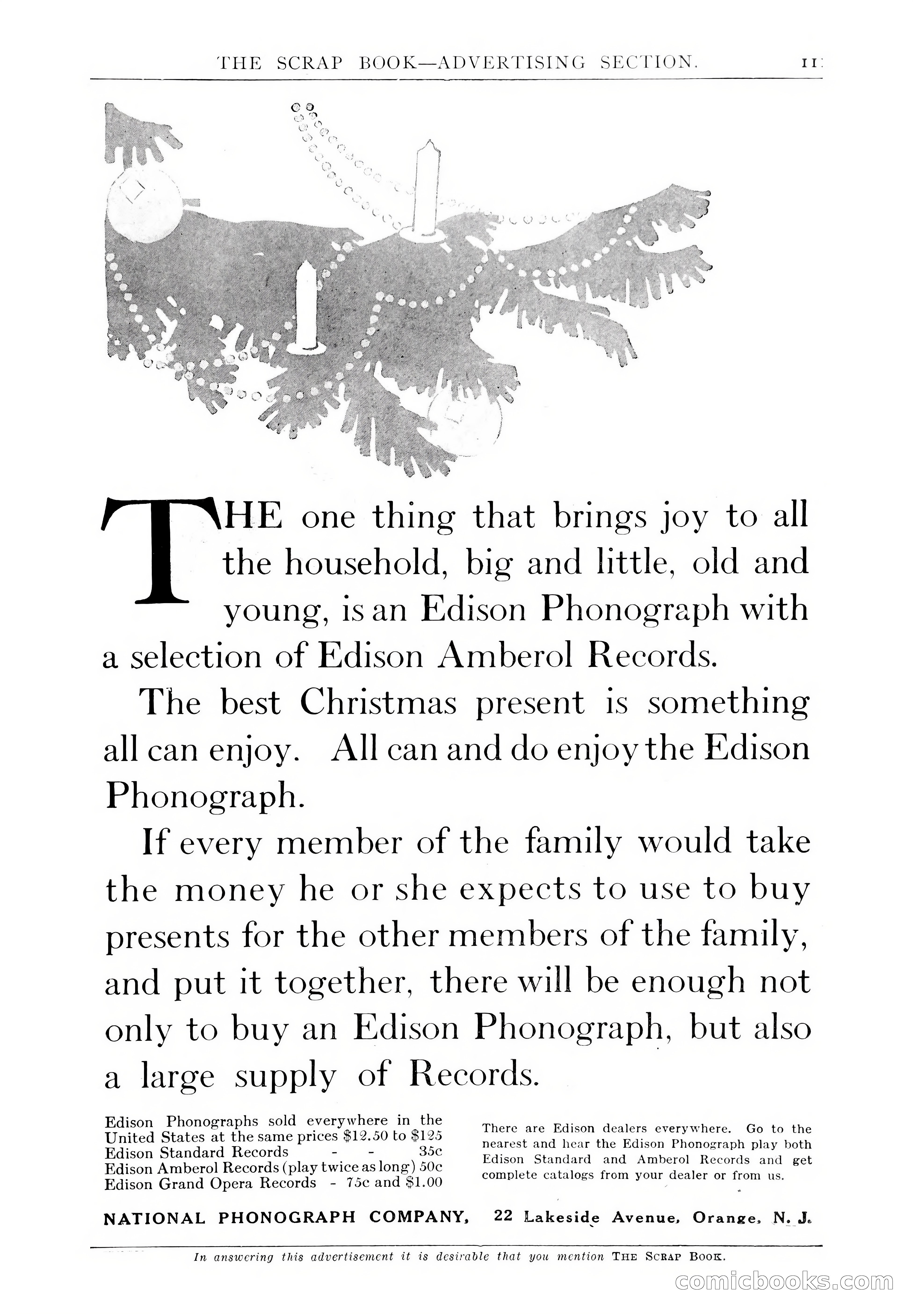 The Scrap Book, December 1909 — page 293 of 296