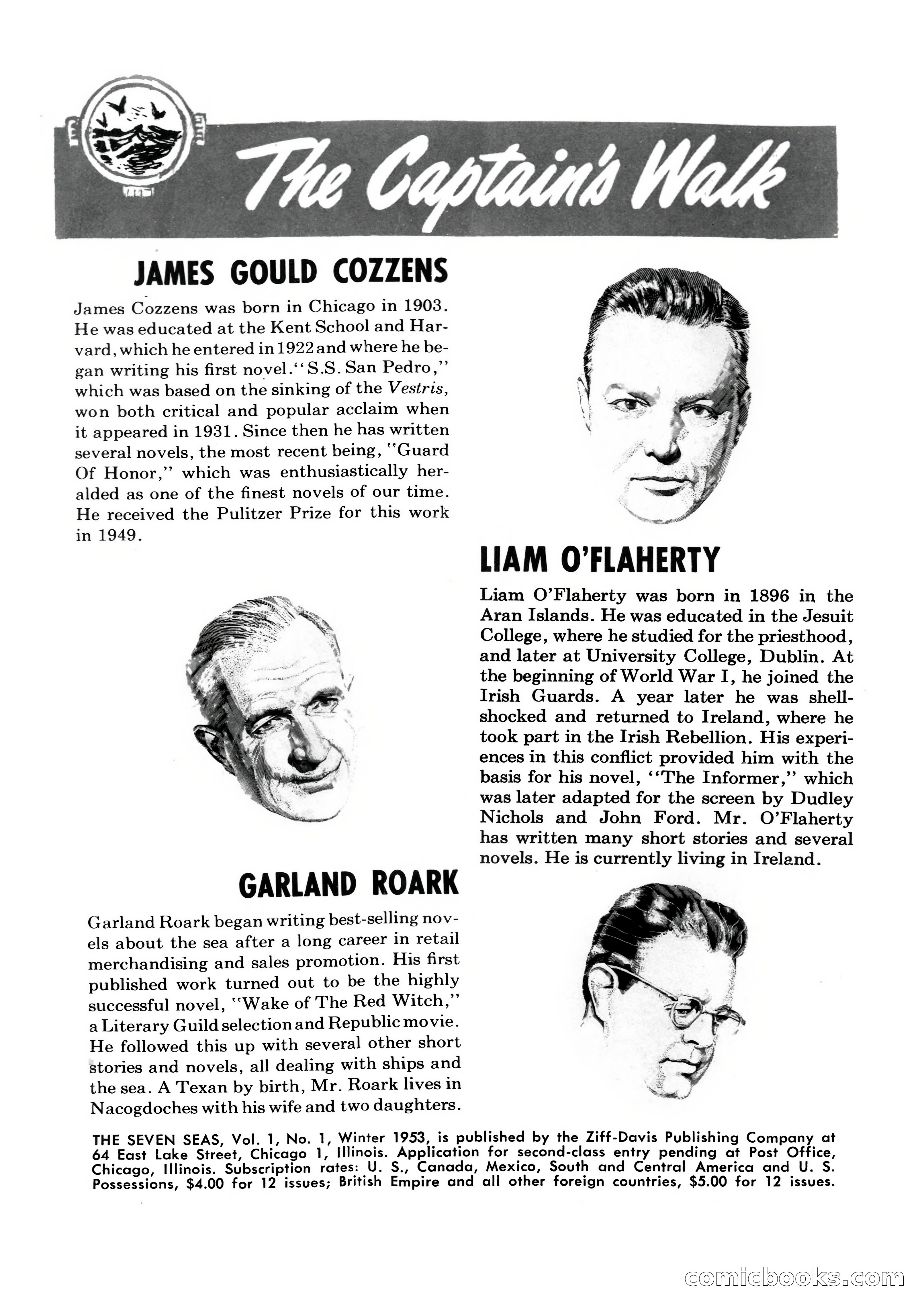 The Seven Seas, Winter 1953 — page 2 of 132