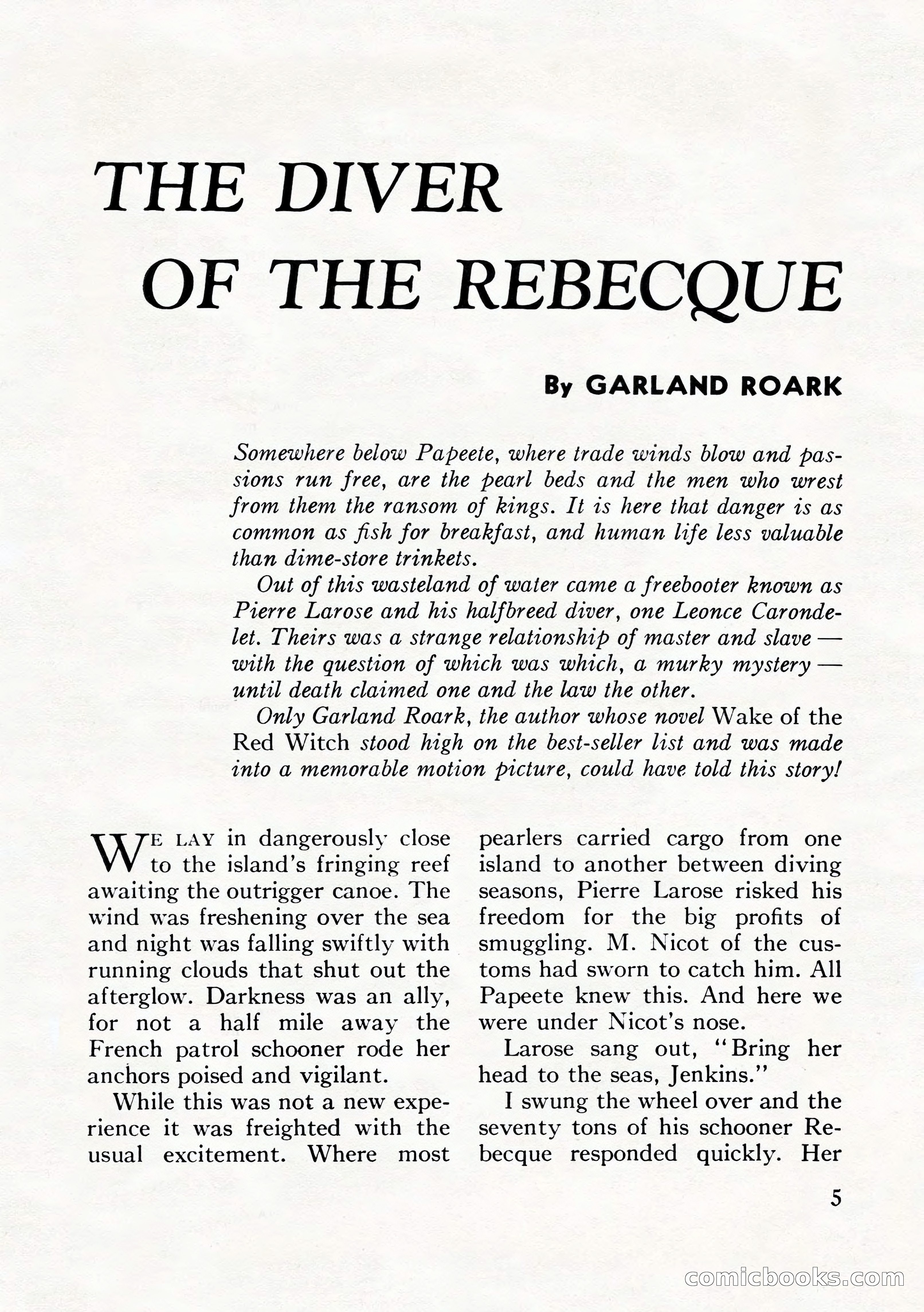 The Seven Seas, Winter 1953 — page 5 of 132