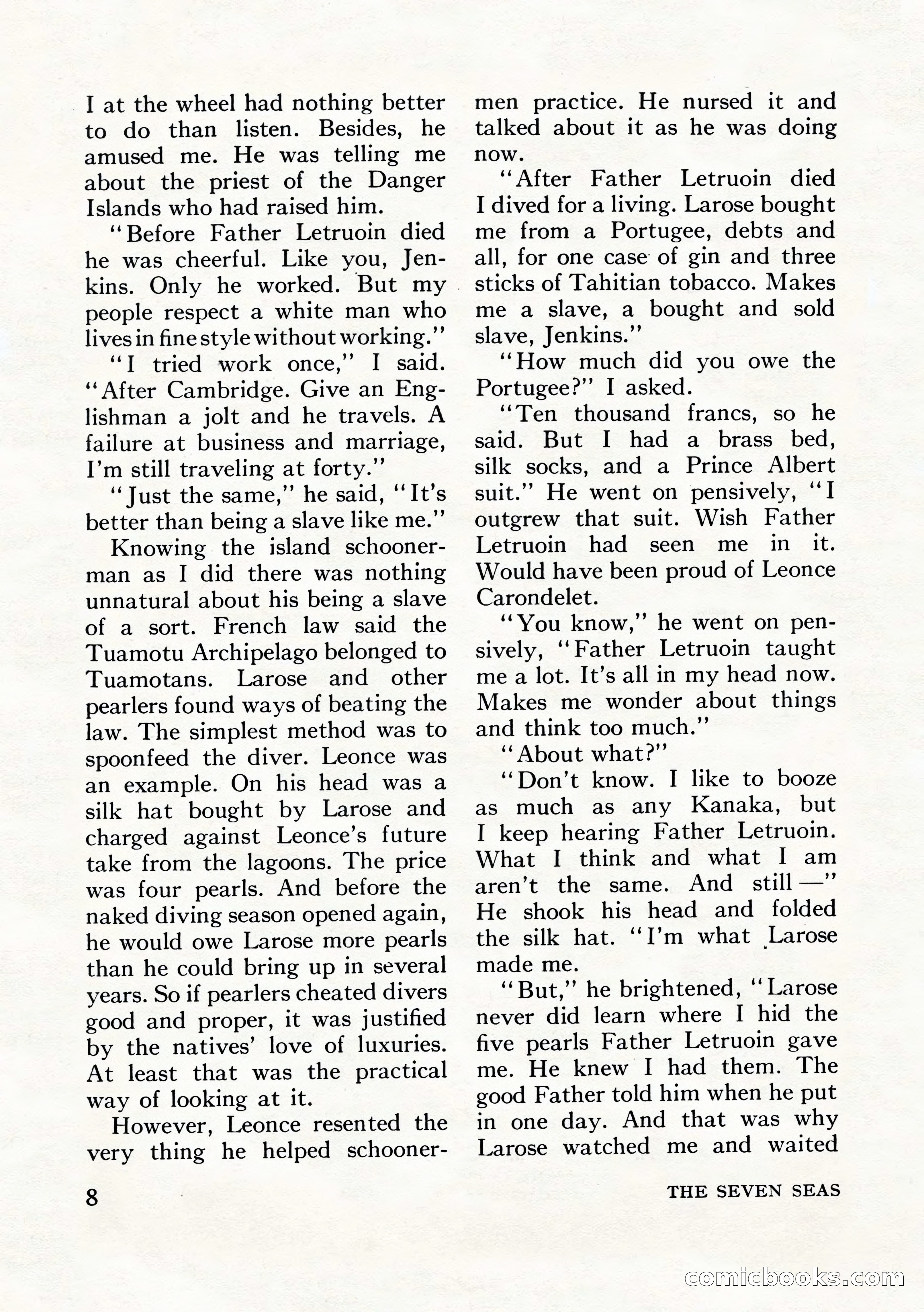 The Seven Seas, Winter 1953 — page 8 of 132