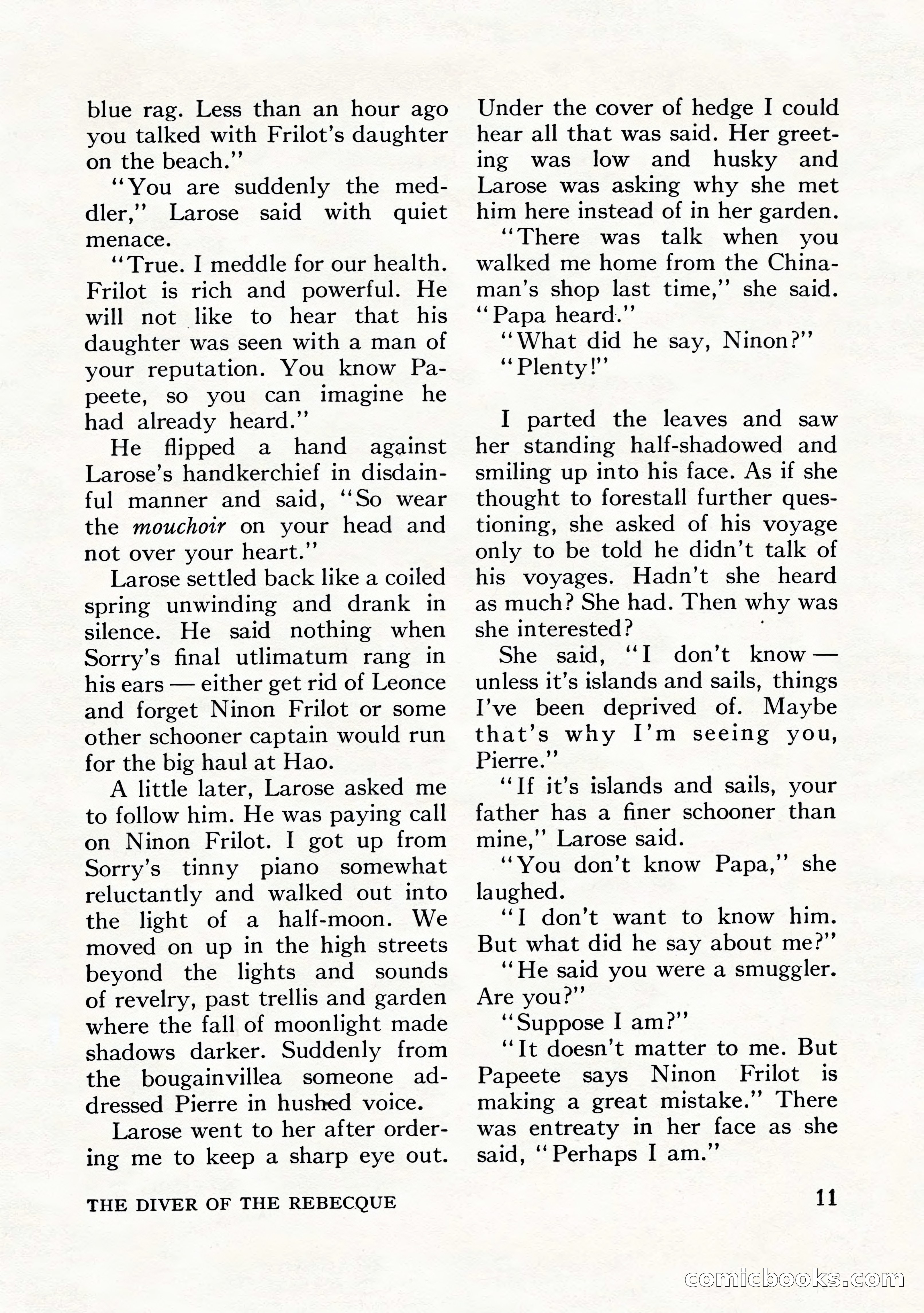 The Seven Seas, Winter 1953 — page 11 of 132