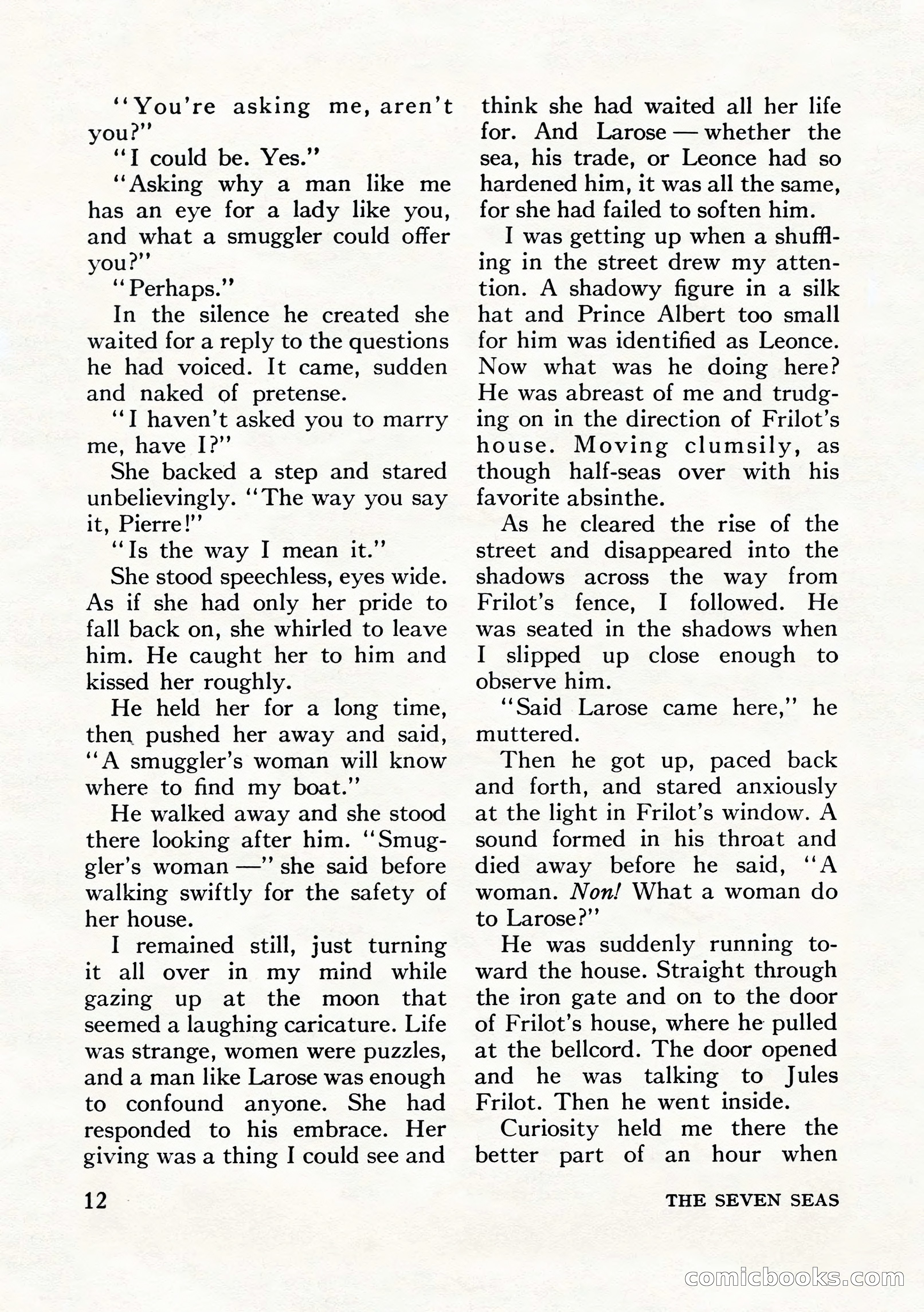 The Seven Seas, Winter 1953 — page 12 of 132