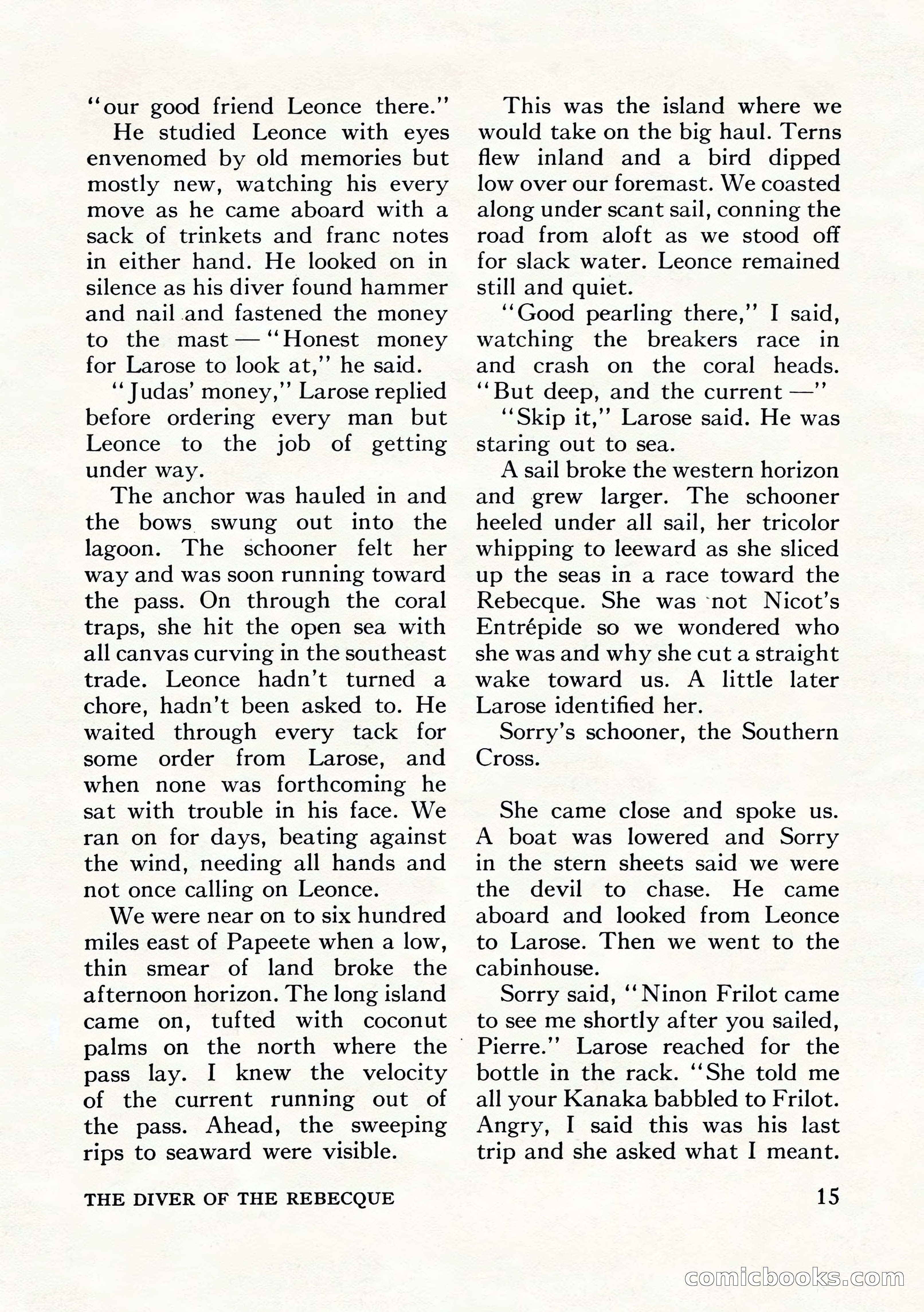 The Seven Seas, Winter 1953 — page 15 of 132