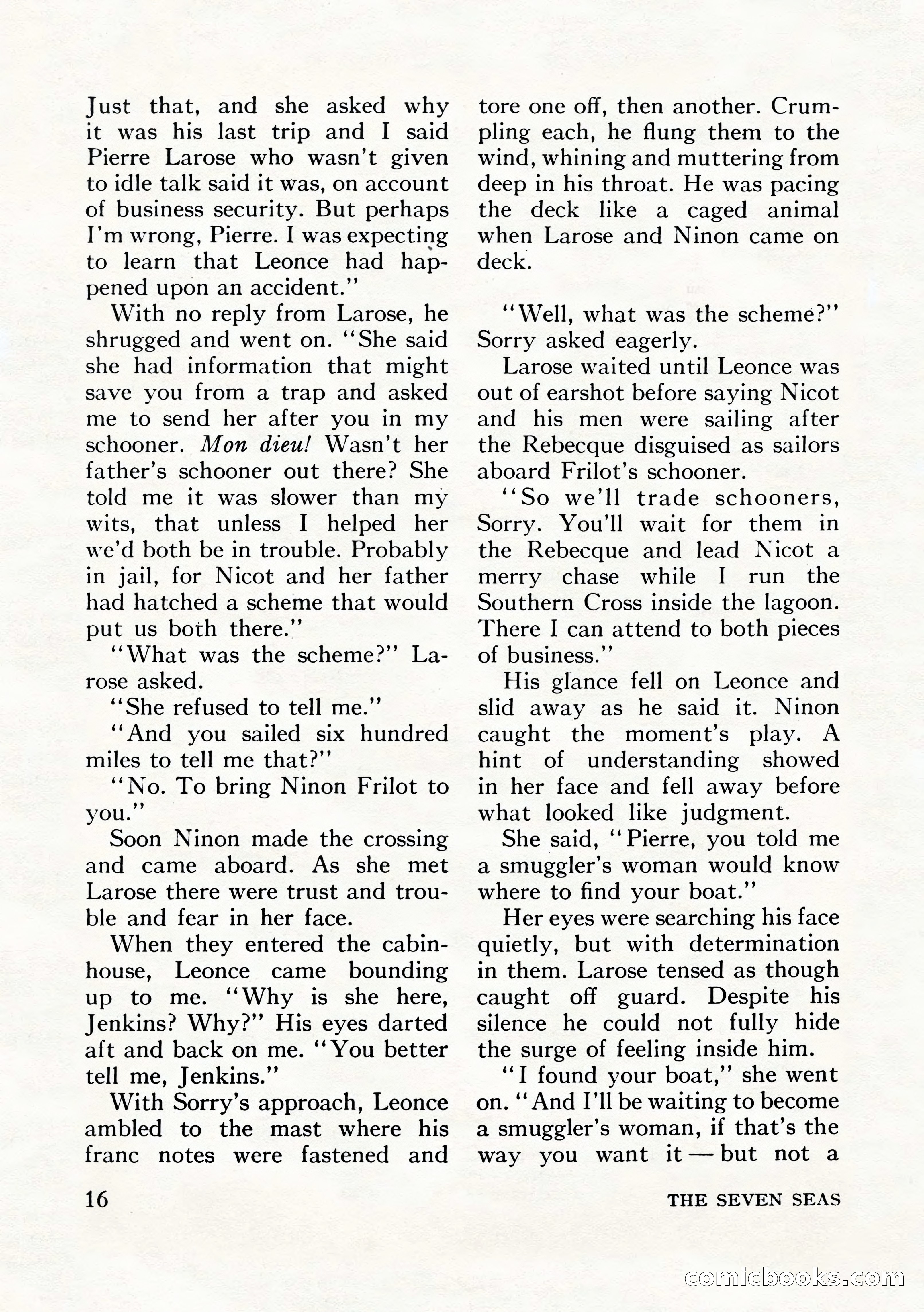 The Seven Seas, Winter 1953 — page 16 of 132