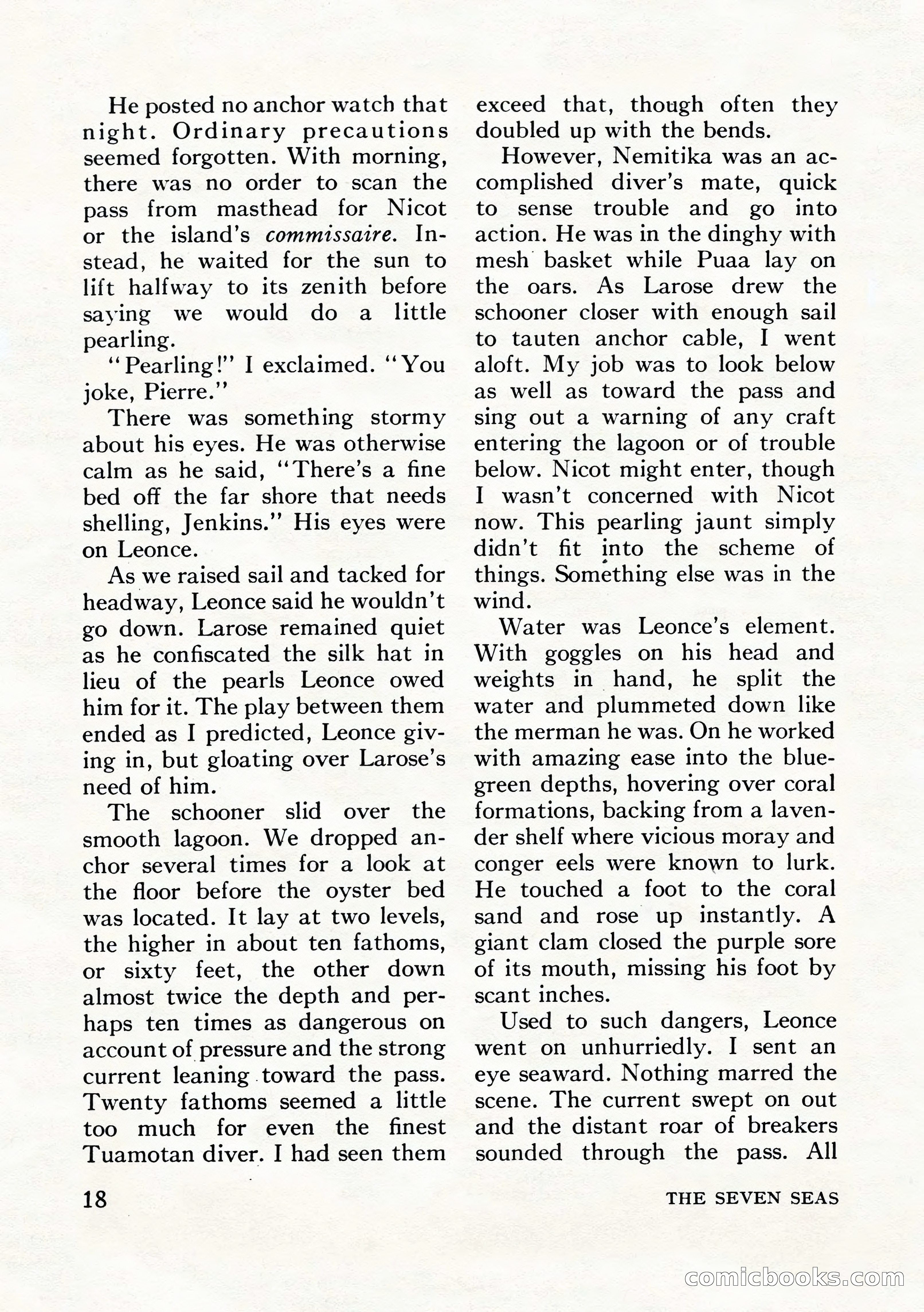 The Seven Seas, Winter 1953 — page 18 of 132
