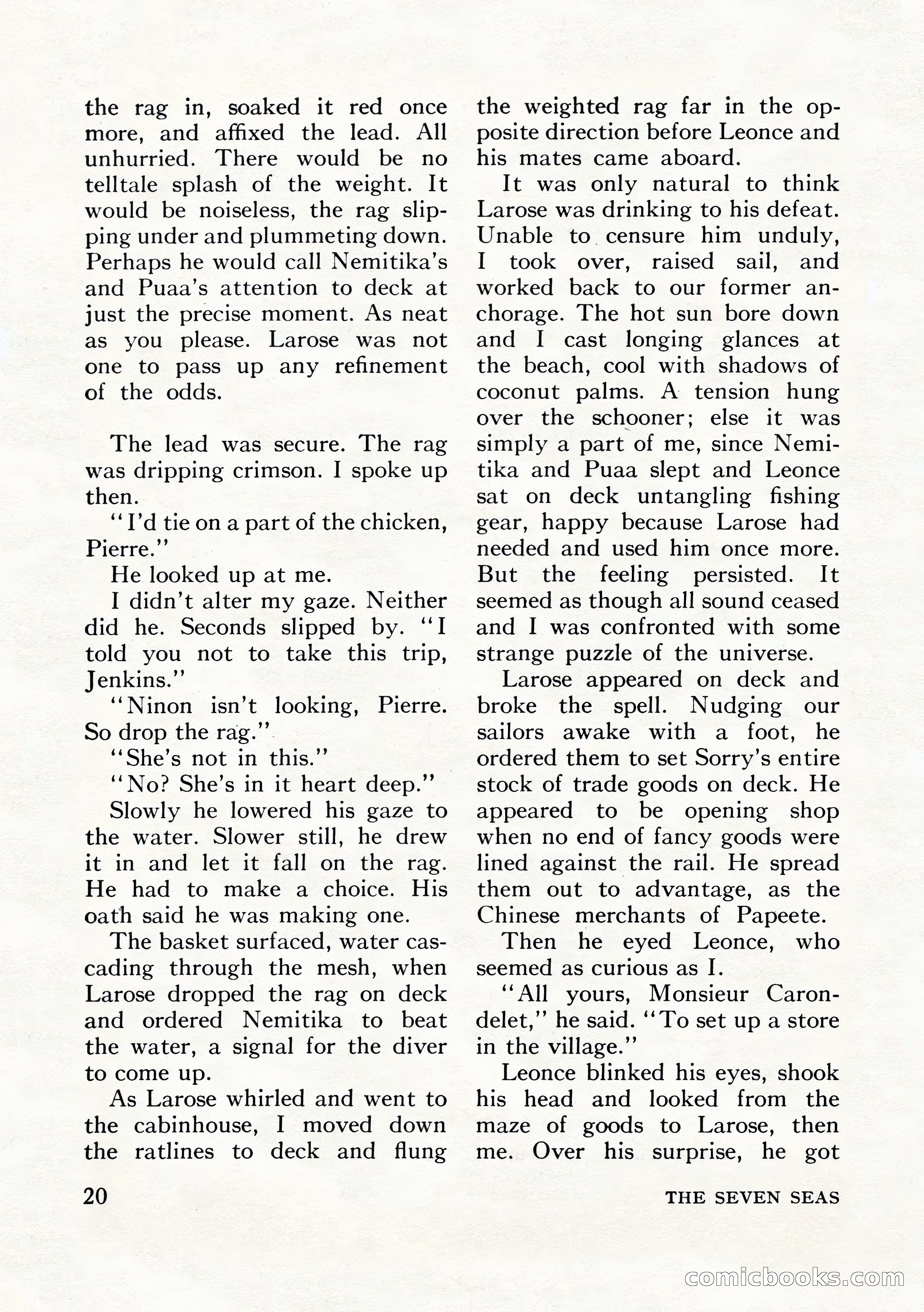 The Seven Seas, Winter 1953 — page 20 of 132