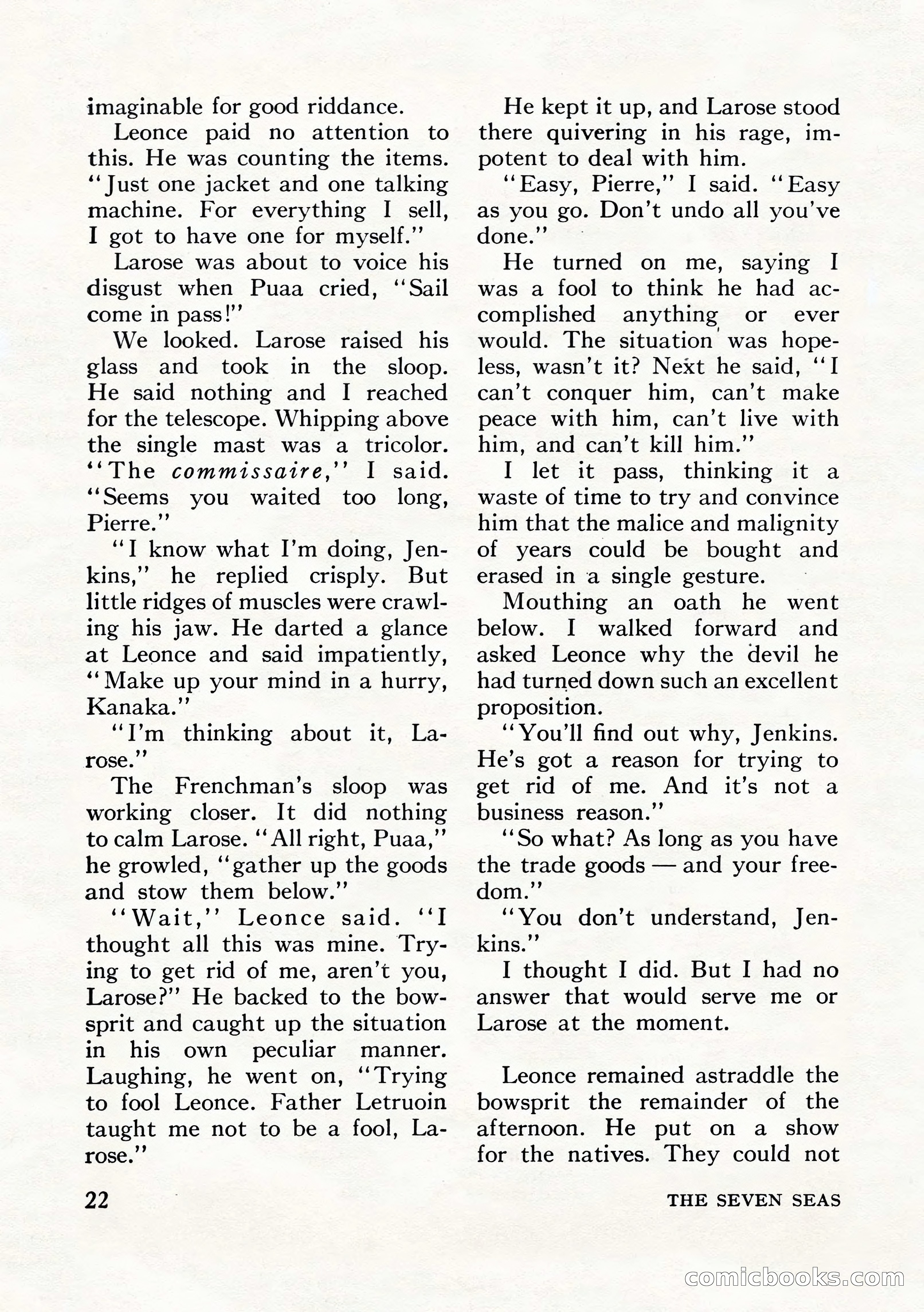 The Seven Seas, Winter 1953 — page 22 of 132