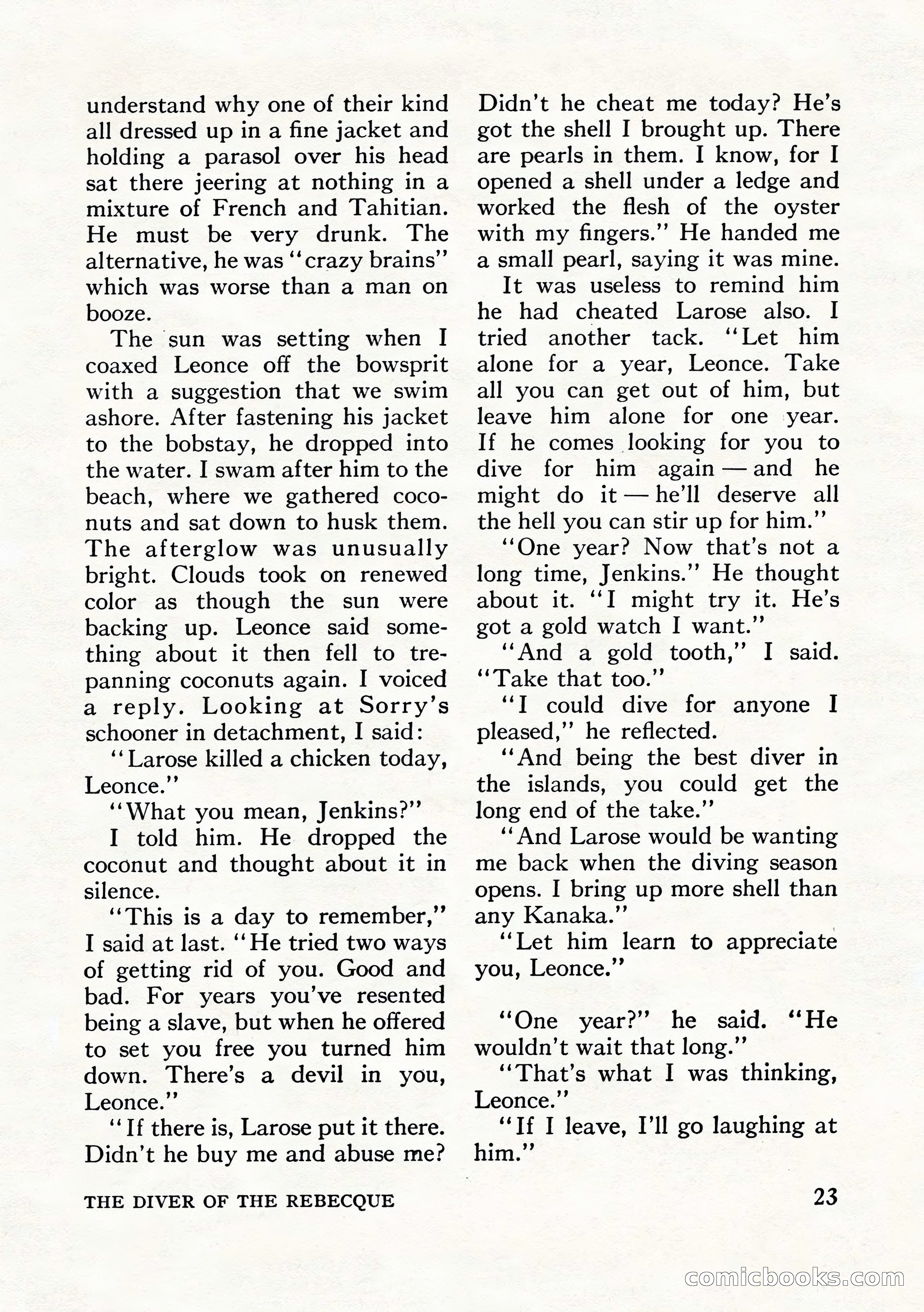 The Seven Seas, Winter 1953 — page 23 of 132