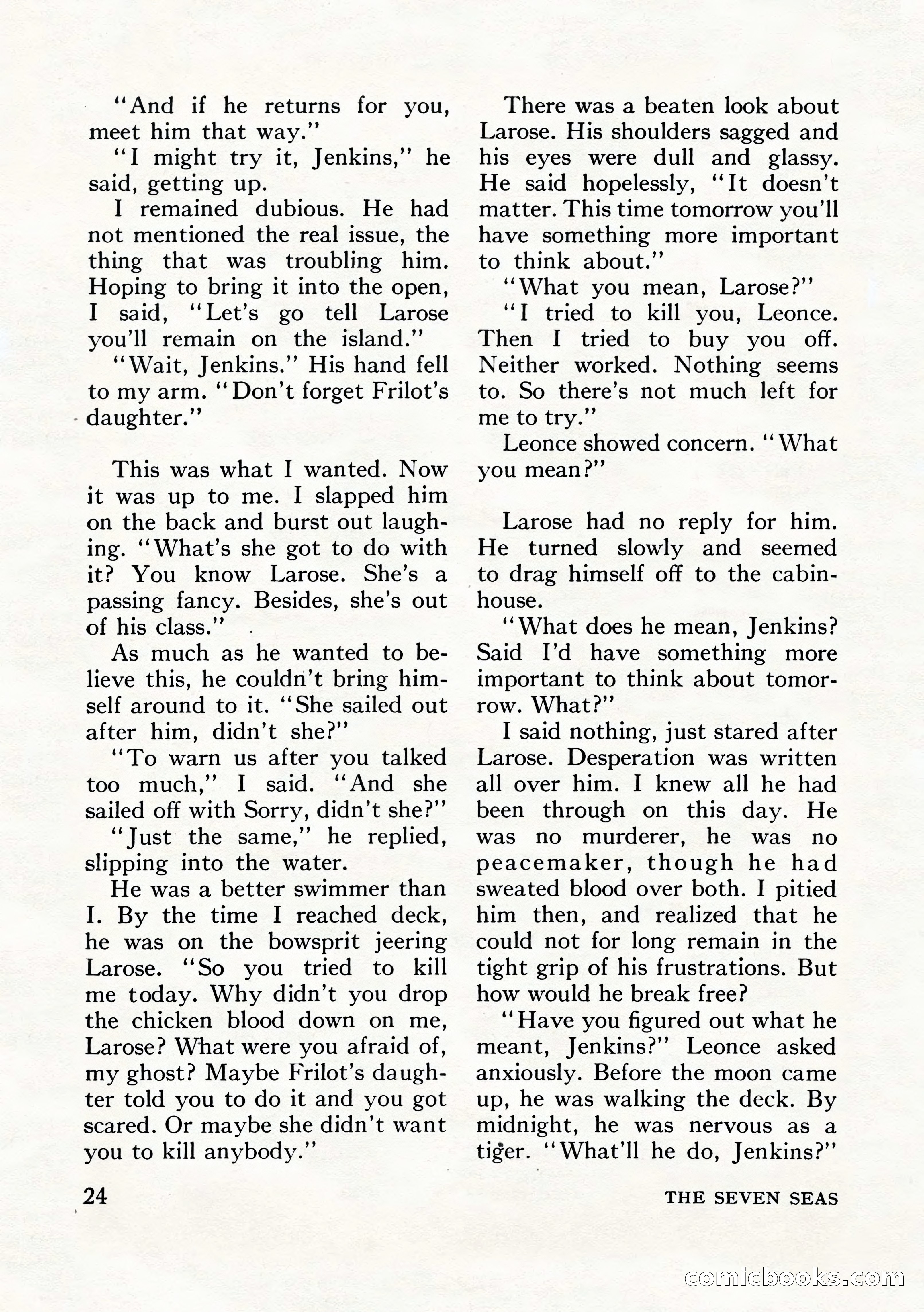 The Seven Seas, Winter 1953 — page 24 of 132
