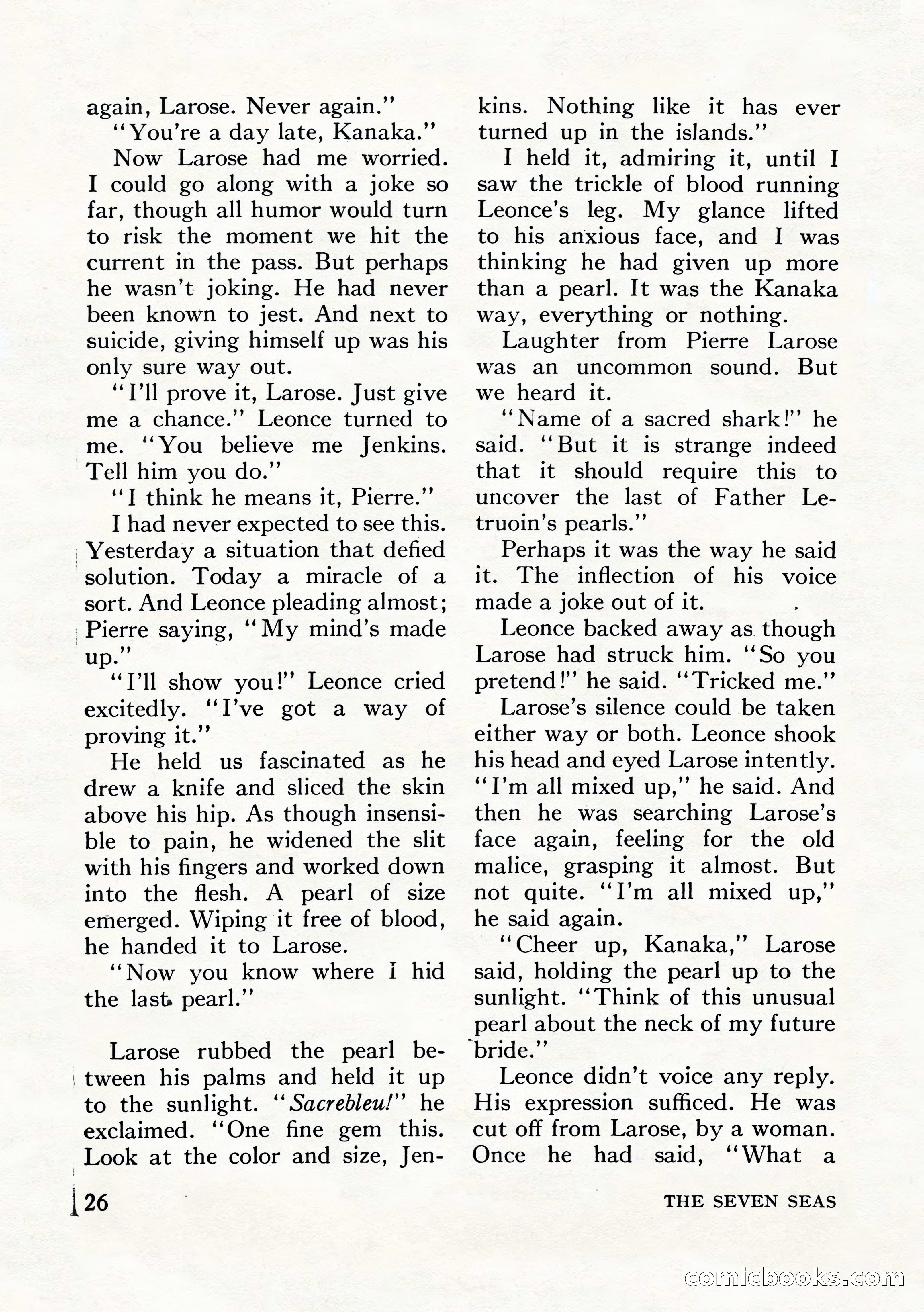 The Seven Seas, Winter 1953 — page 26 of 132