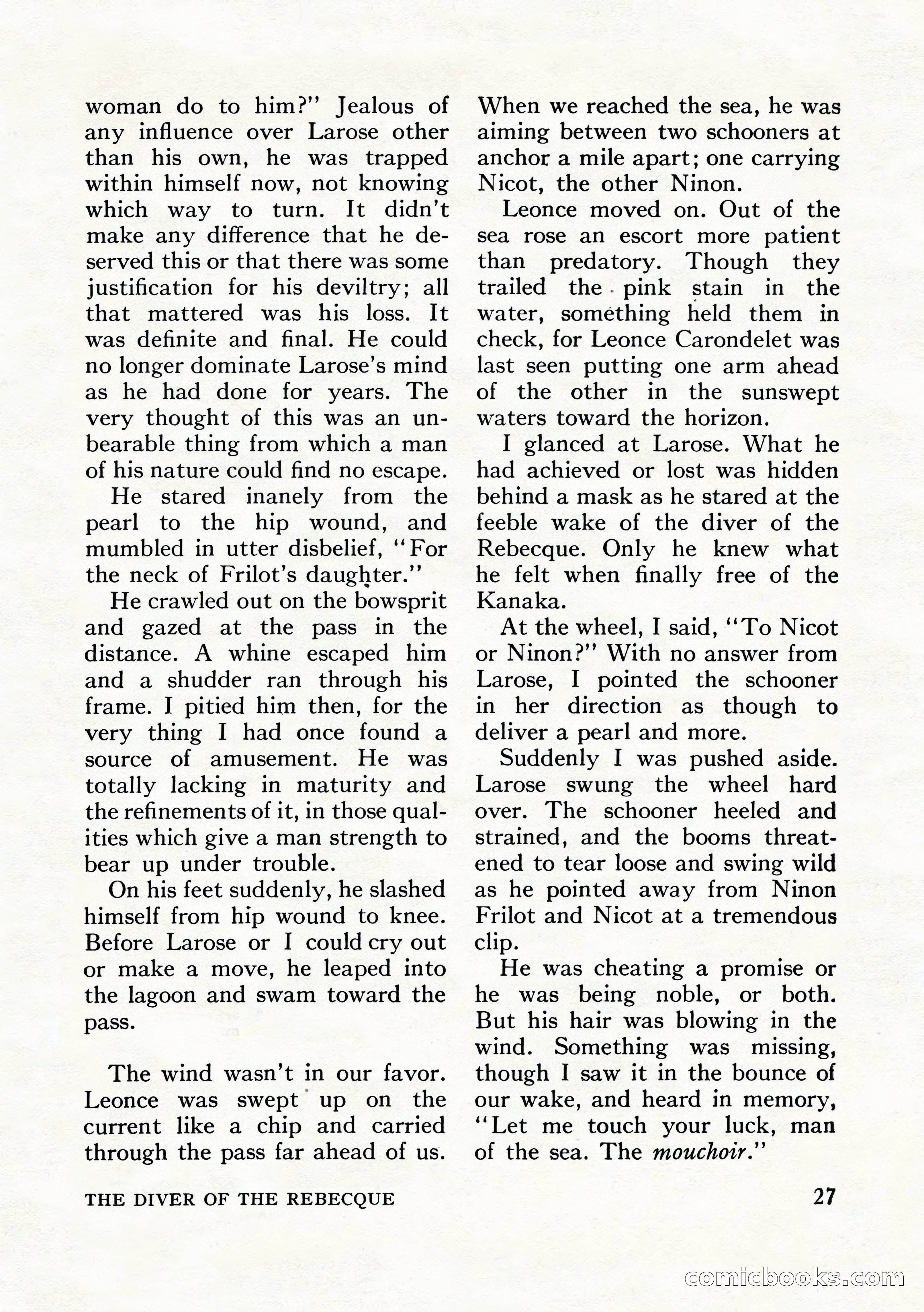 The Seven Seas, Winter 1953 — page 27 of 132