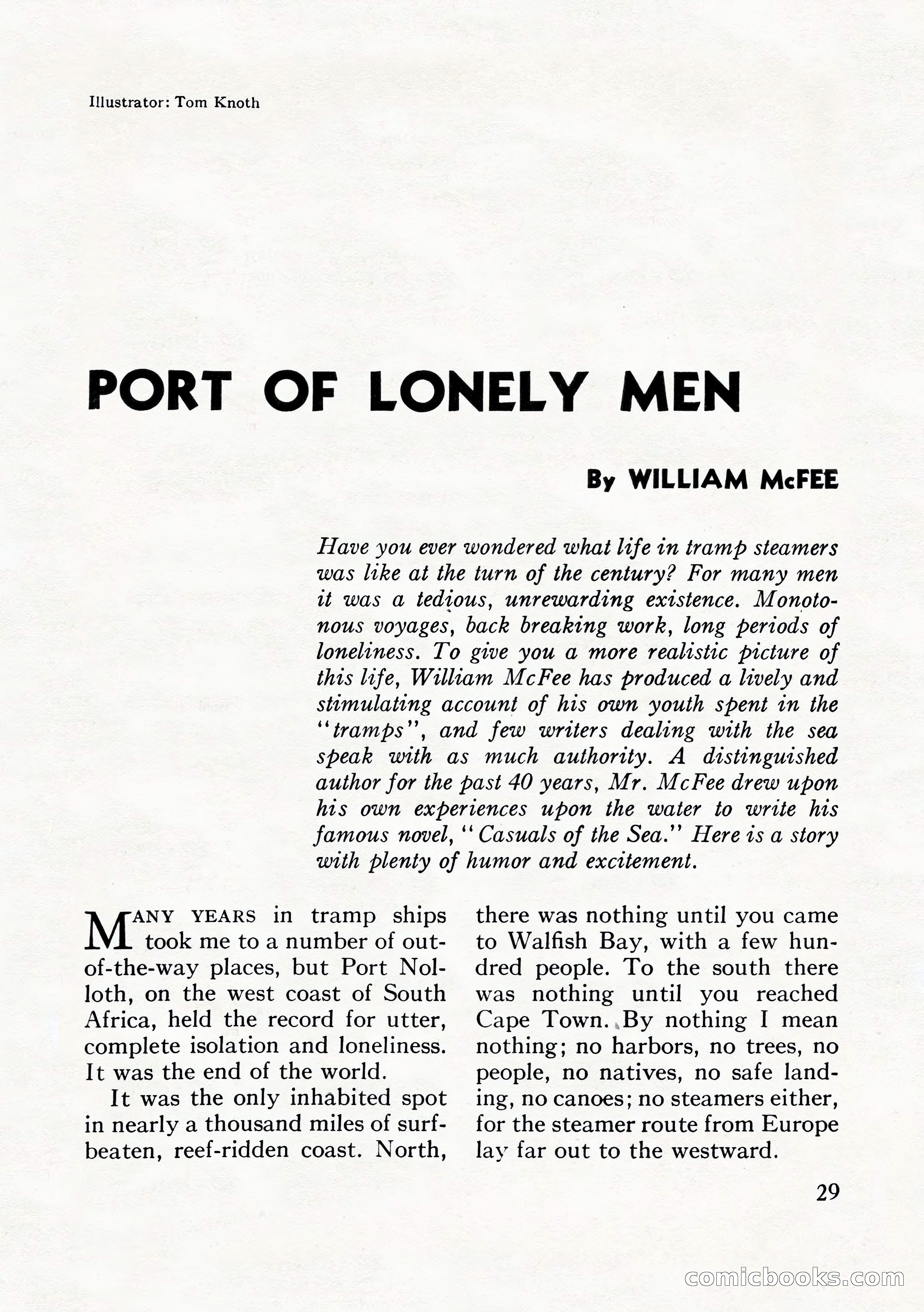 The Seven Seas, Winter 1953 — page 29 of 132