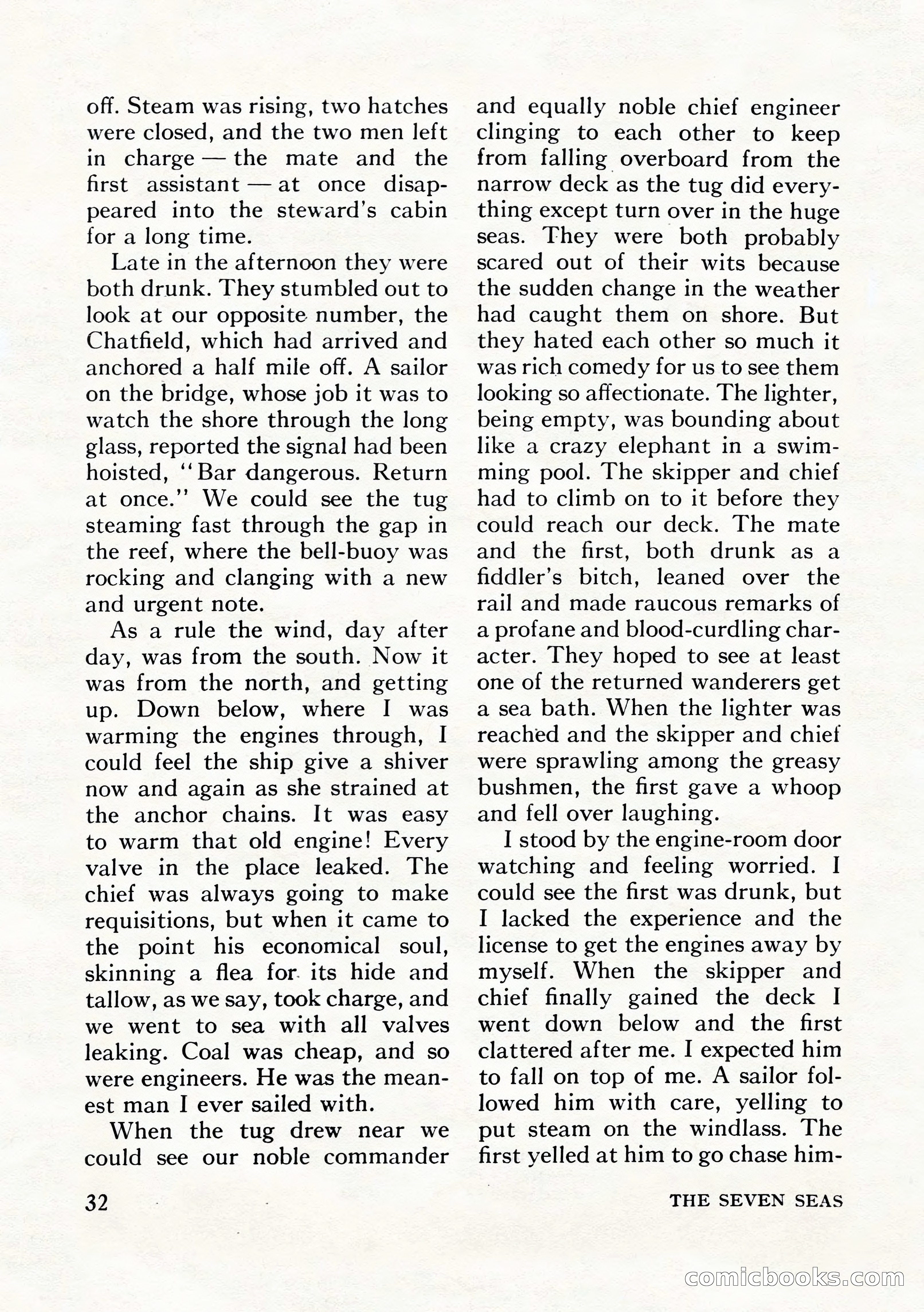 The Seven Seas, Winter 1953 — page 32 of 132