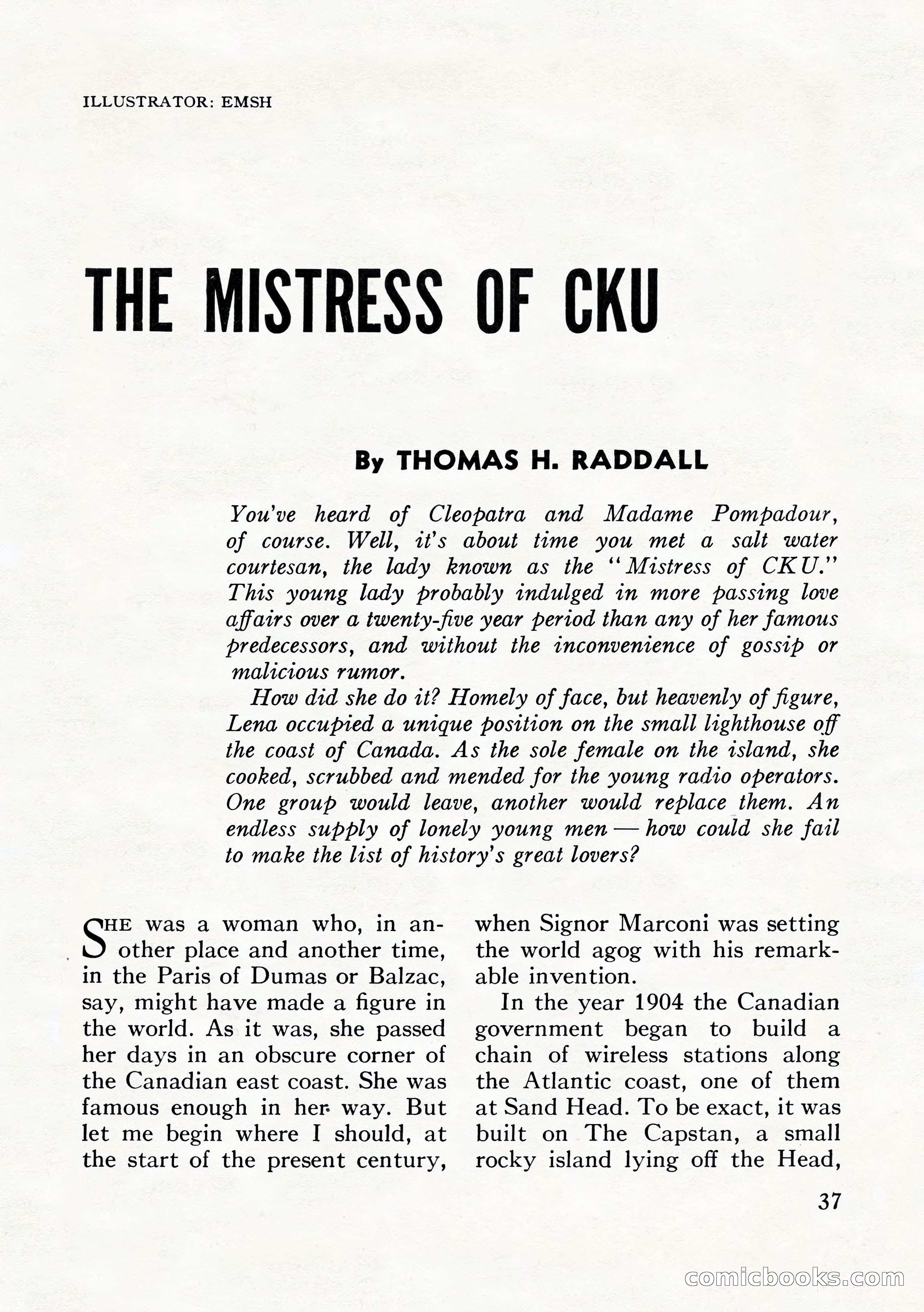 The Seven Seas, Winter 1953 — page 37 of 132