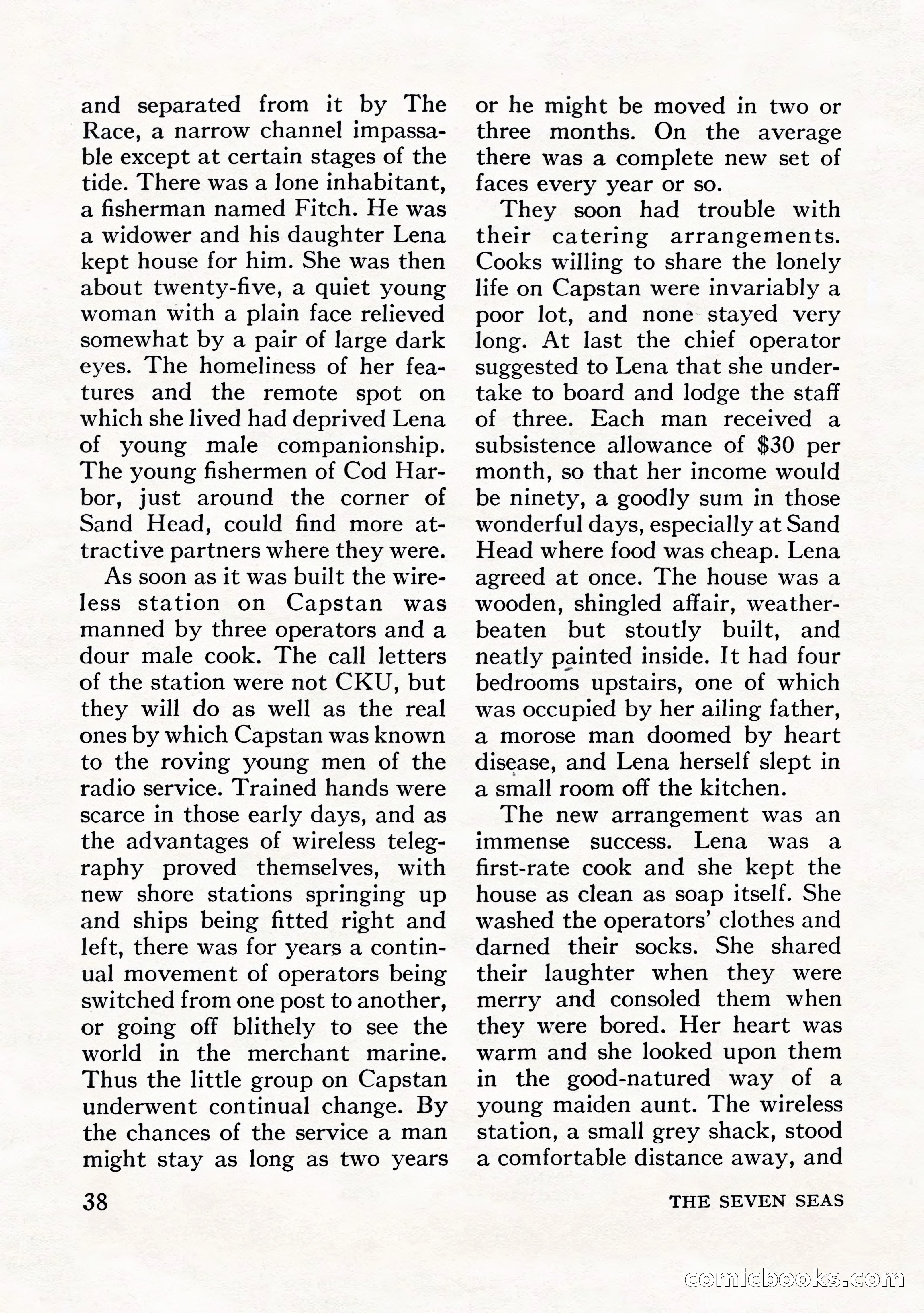 The Seven Seas, Winter 1953 — page 38 of 132