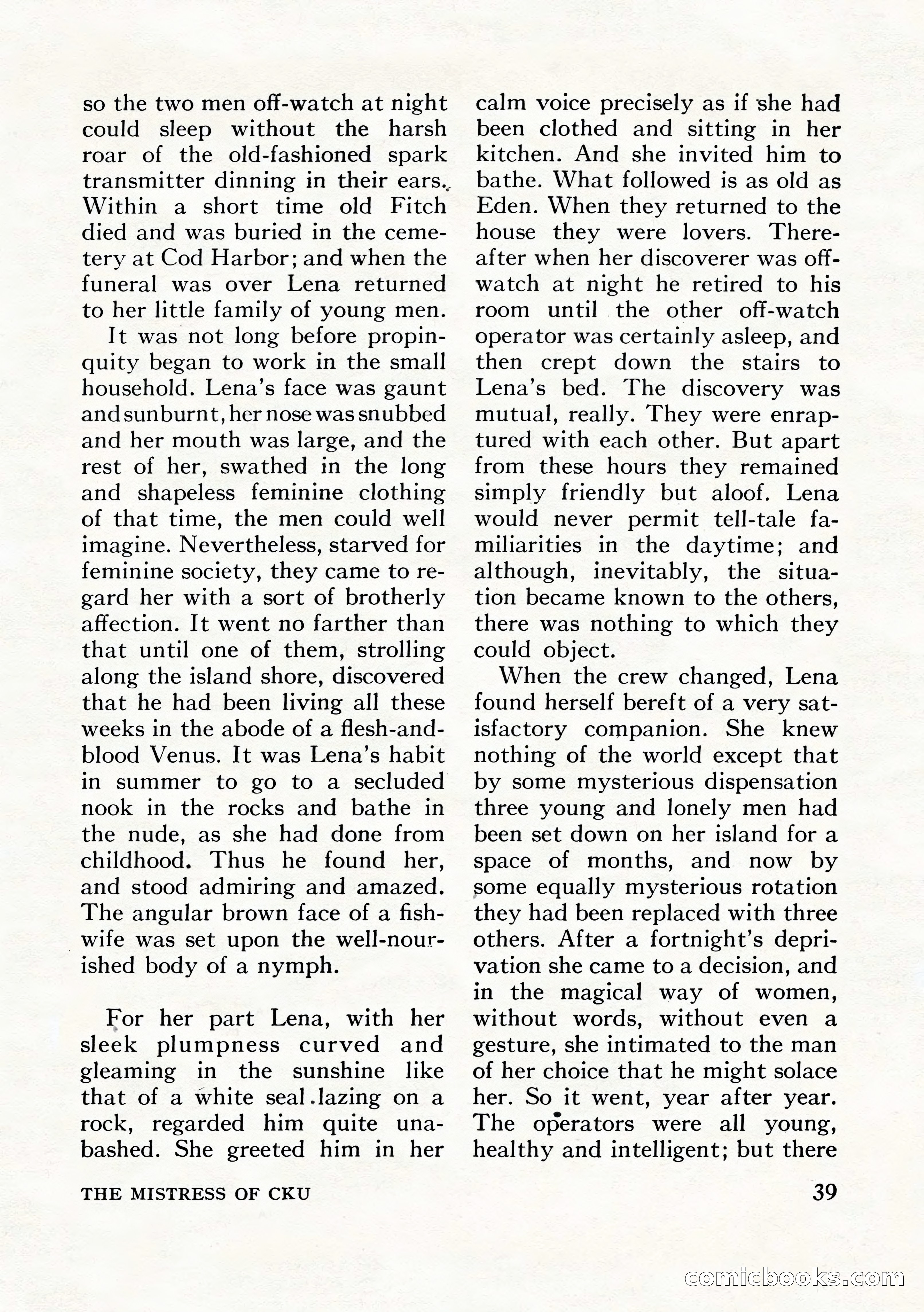 The Seven Seas, Winter 1953 — page 39 of 132
