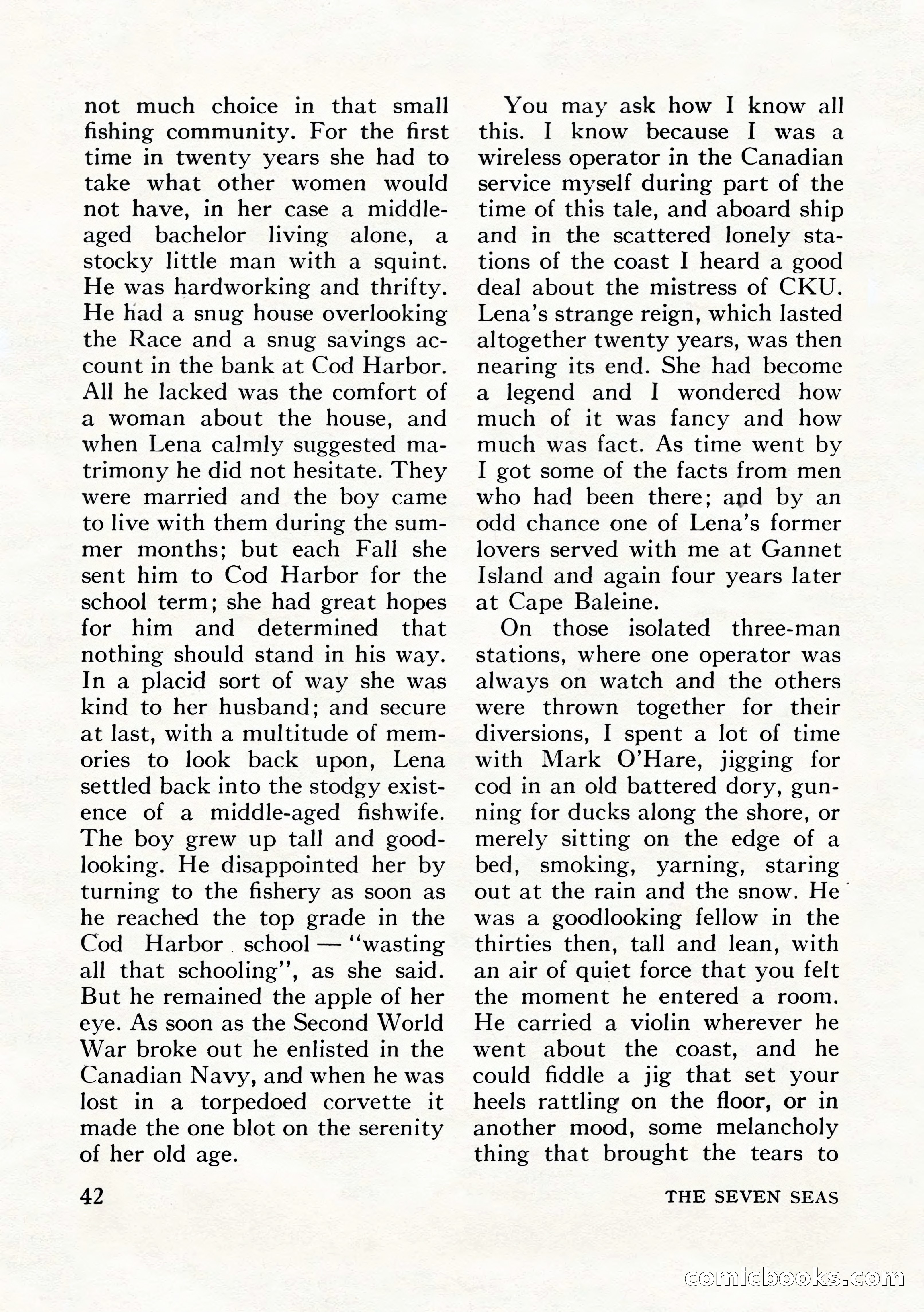 The Seven Seas, Winter 1953 — page 42 of 132