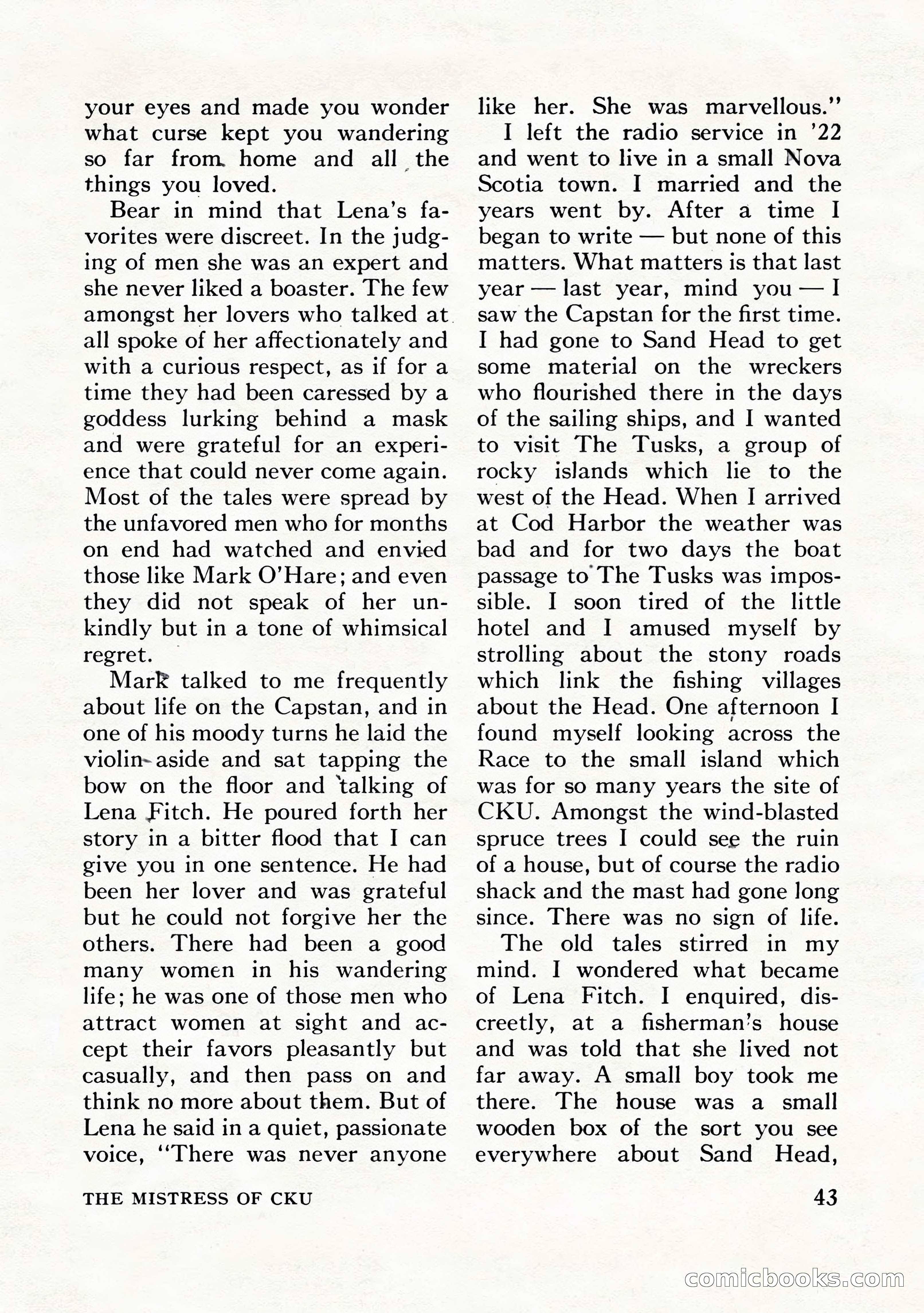 The Seven Seas, Winter 1953 — page 43 of 132