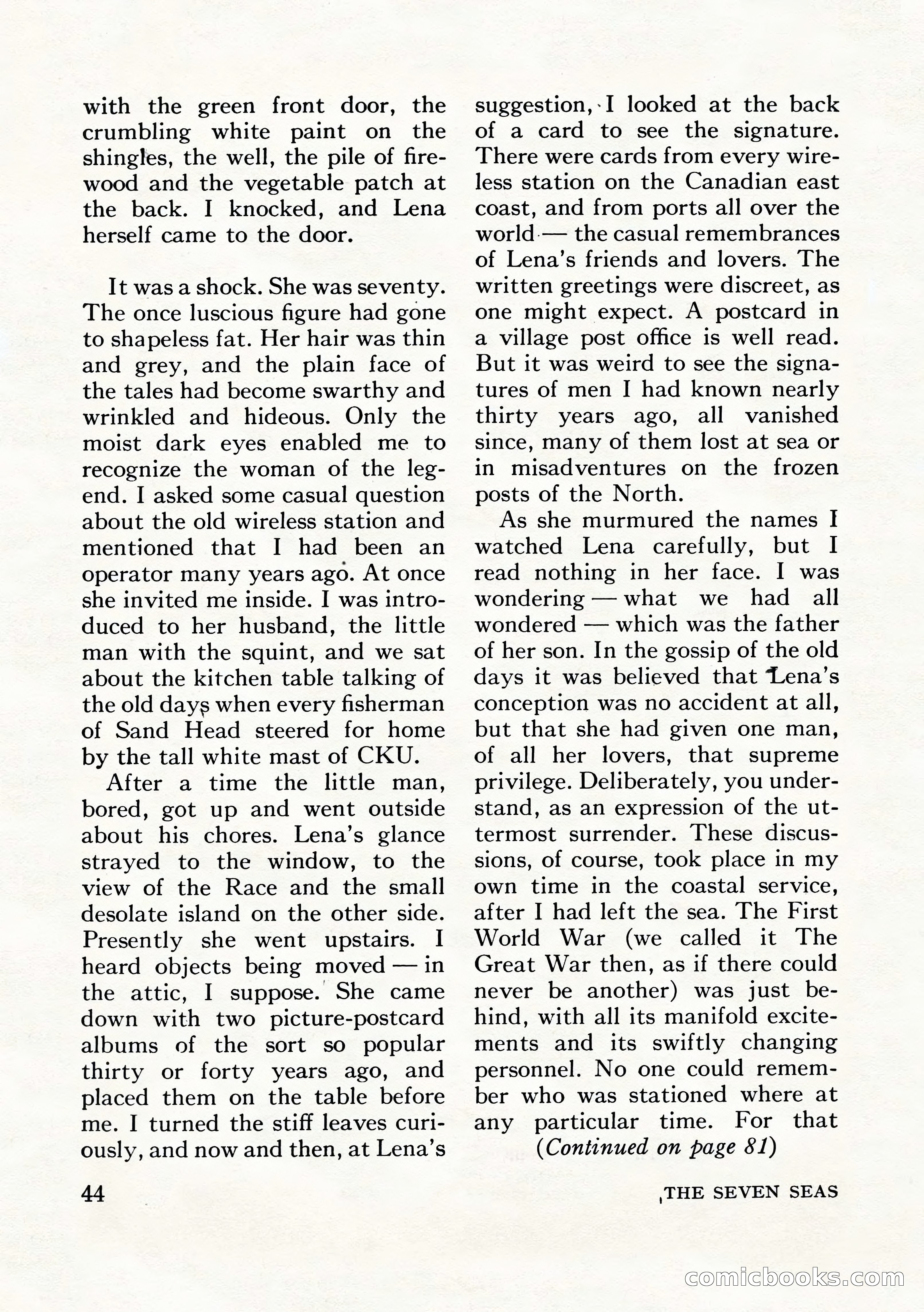 The Seven Seas, Winter 1953 — page 44 of 132