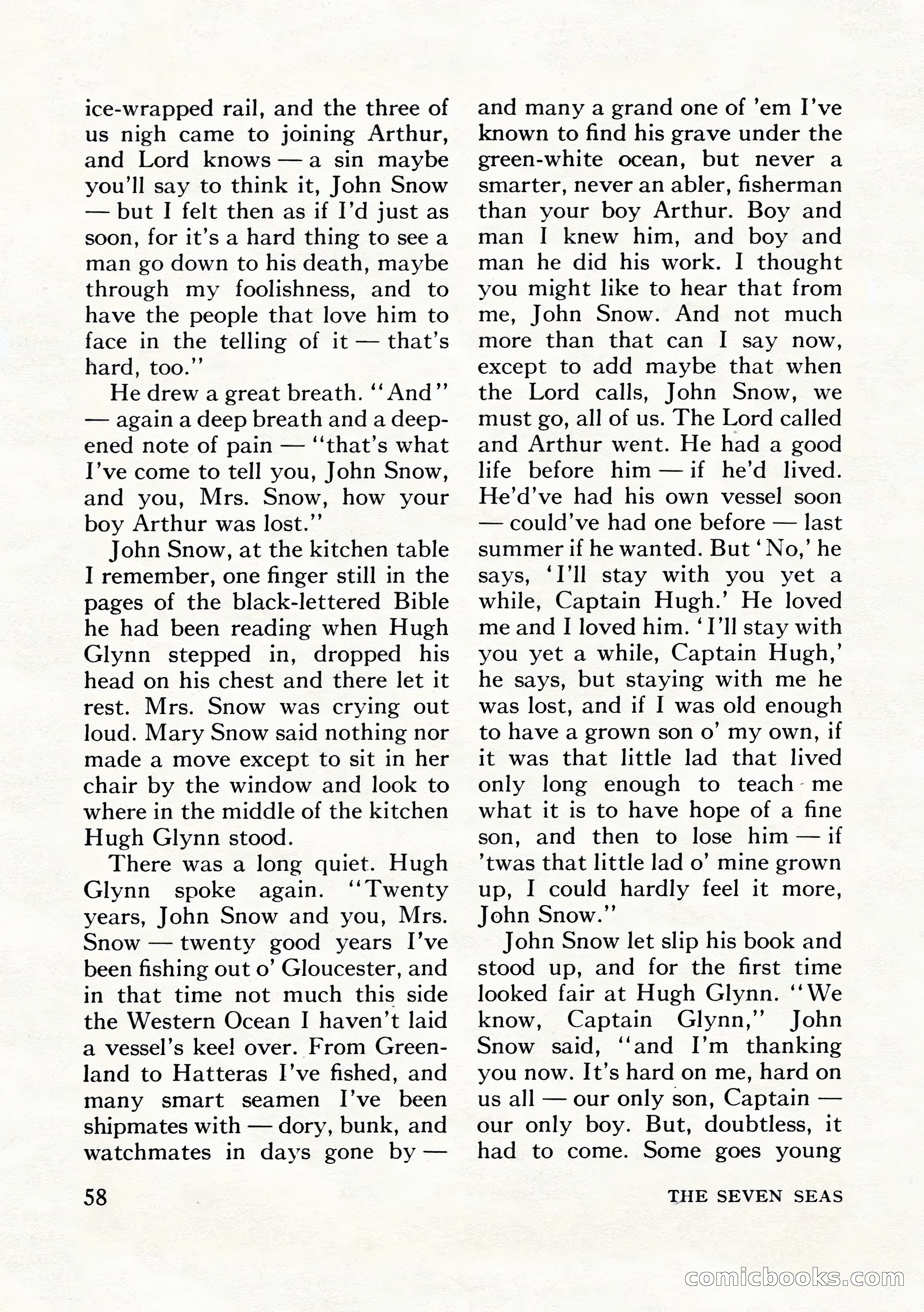 The Seven Seas, Winter 1953 — page 58 of 132