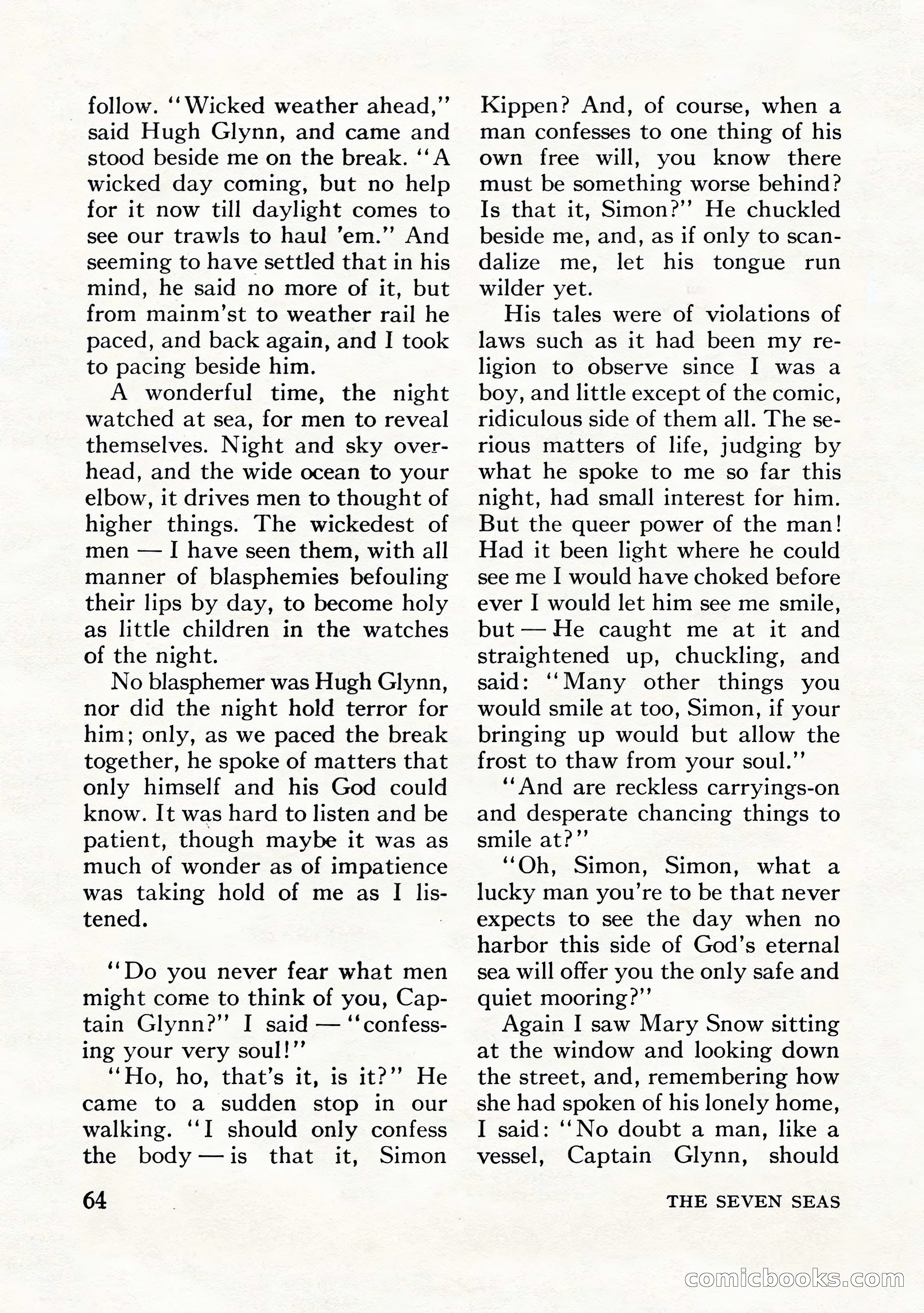 The Seven Seas, Winter 1953 — page 64 of 132