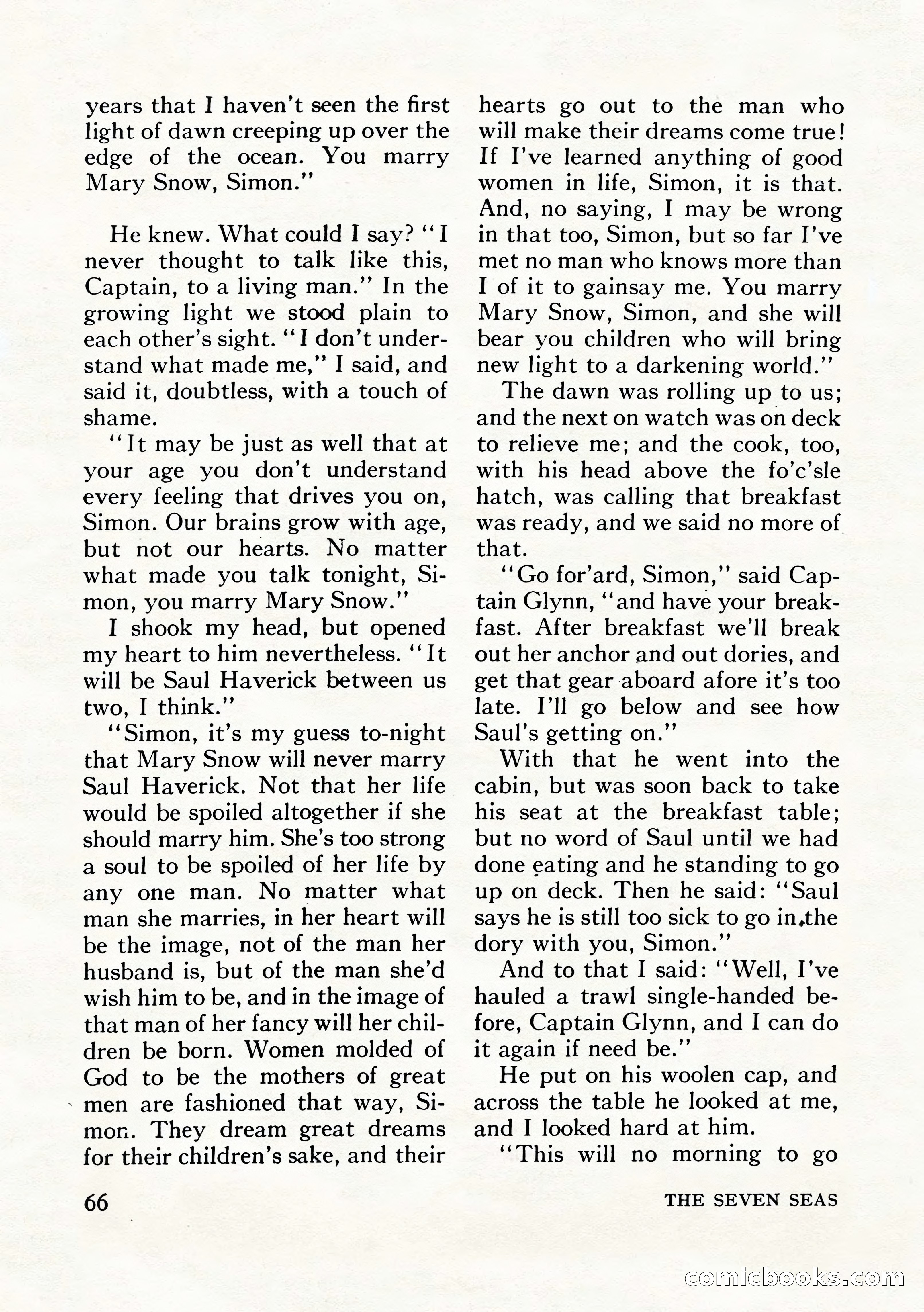 The Seven Seas, Winter 1953 — page 66 of 132