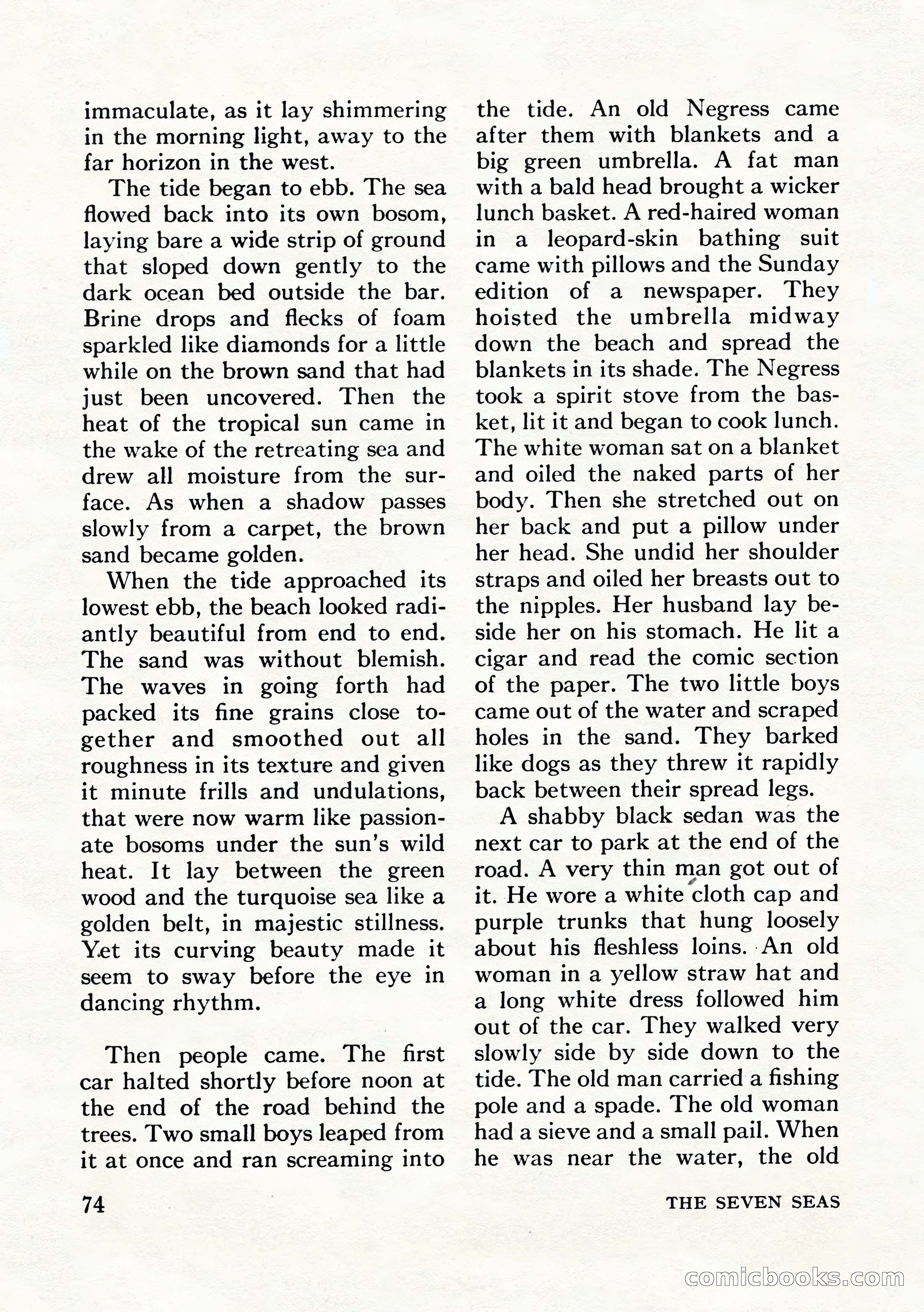 The Seven Seas, Winter 1953 — page 74 of 132