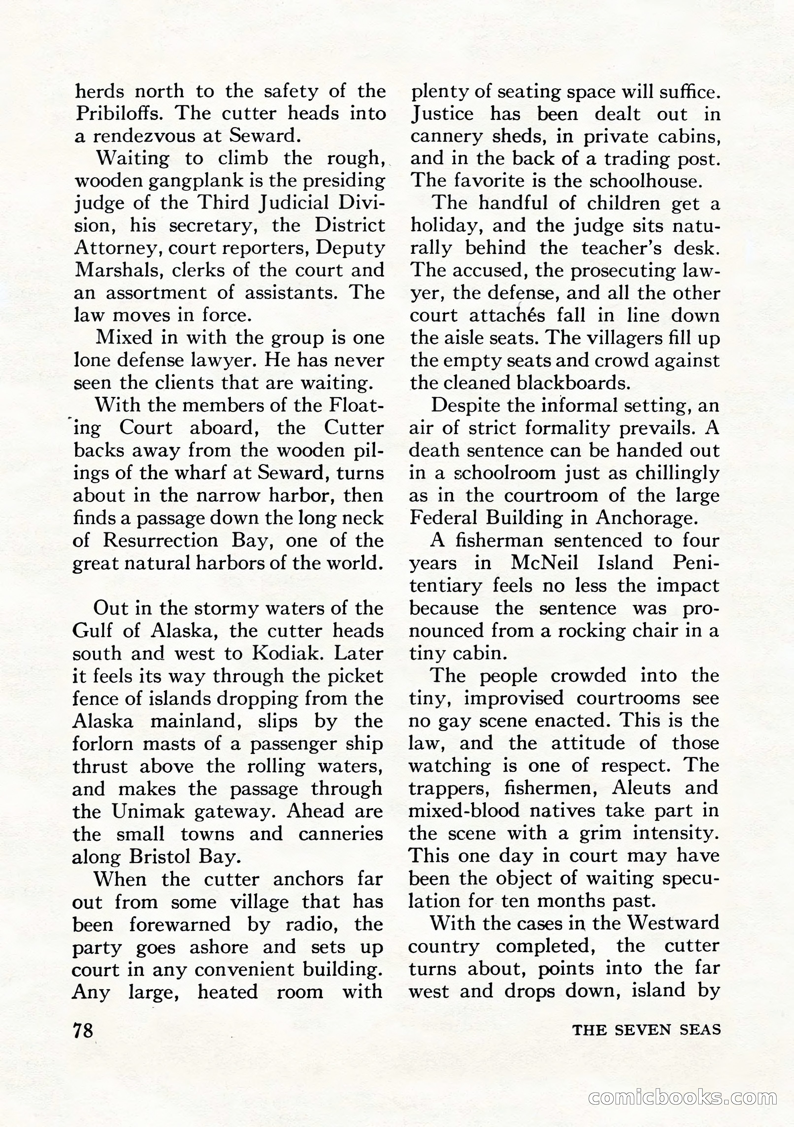 The Seven Seas, Winter 1953 — page 78 of 132