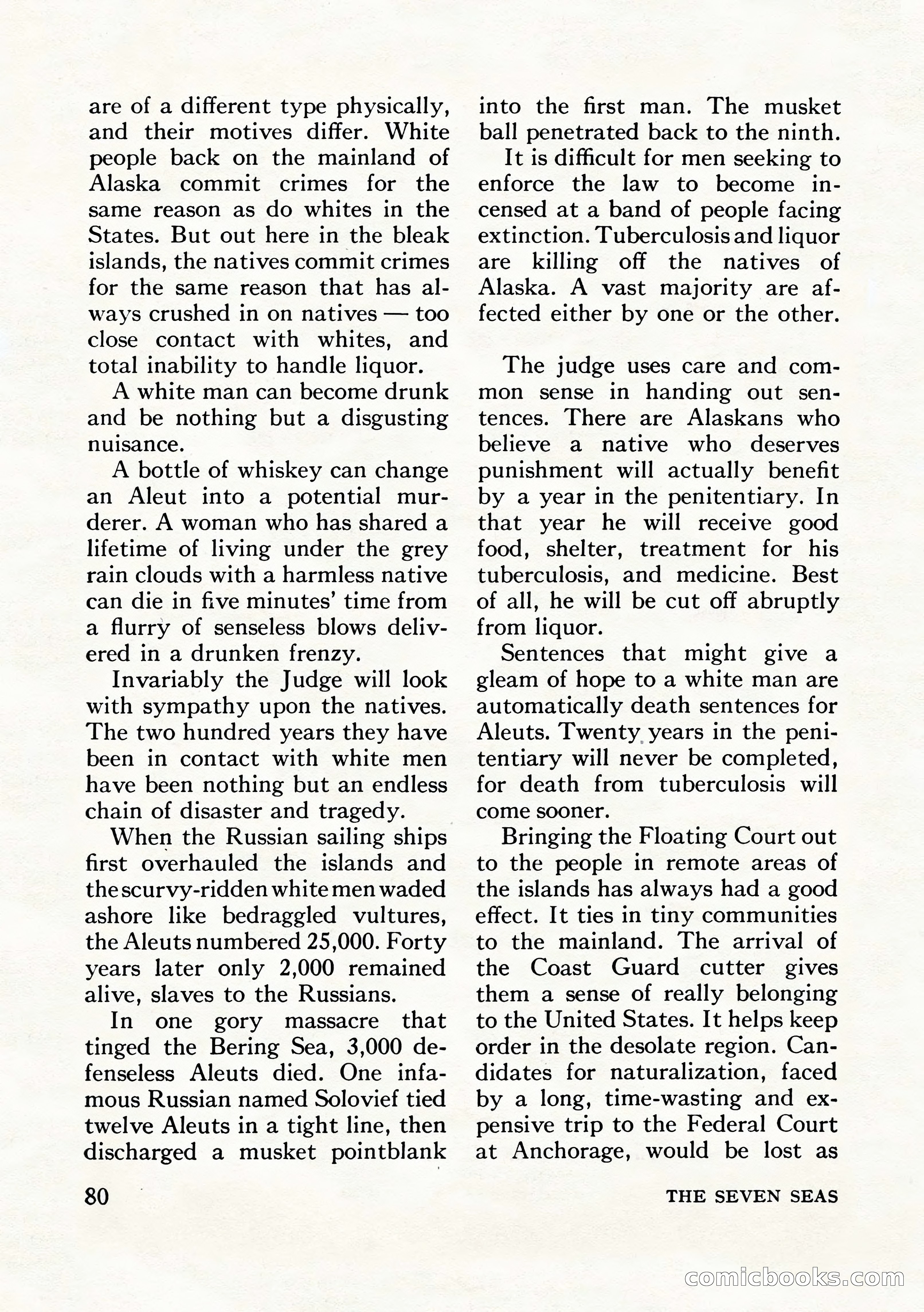 The Seven Seas, Winter 1953 — page 80 of 132
