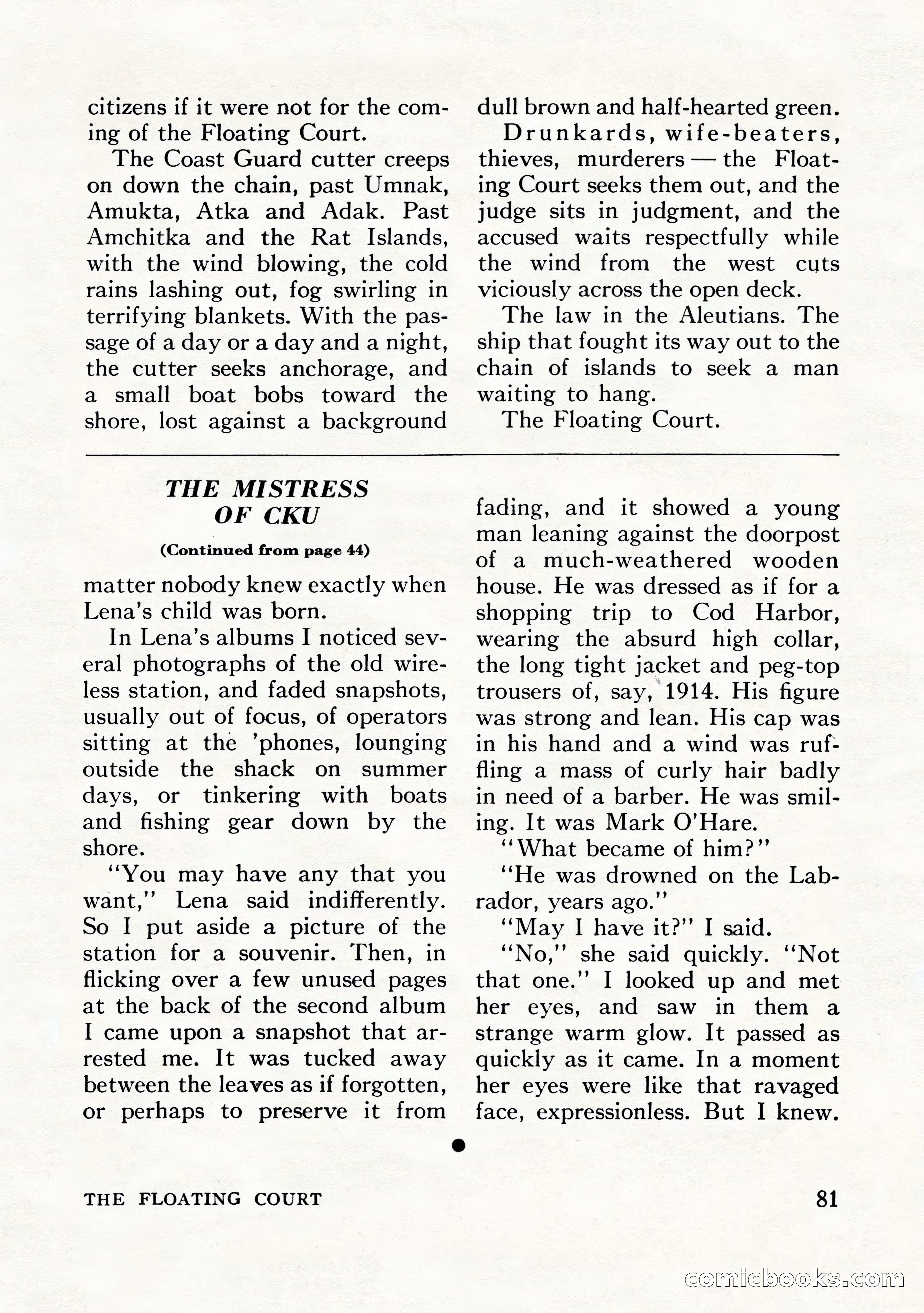 The Seven Seas, Winter 1953 — page 81 of 132