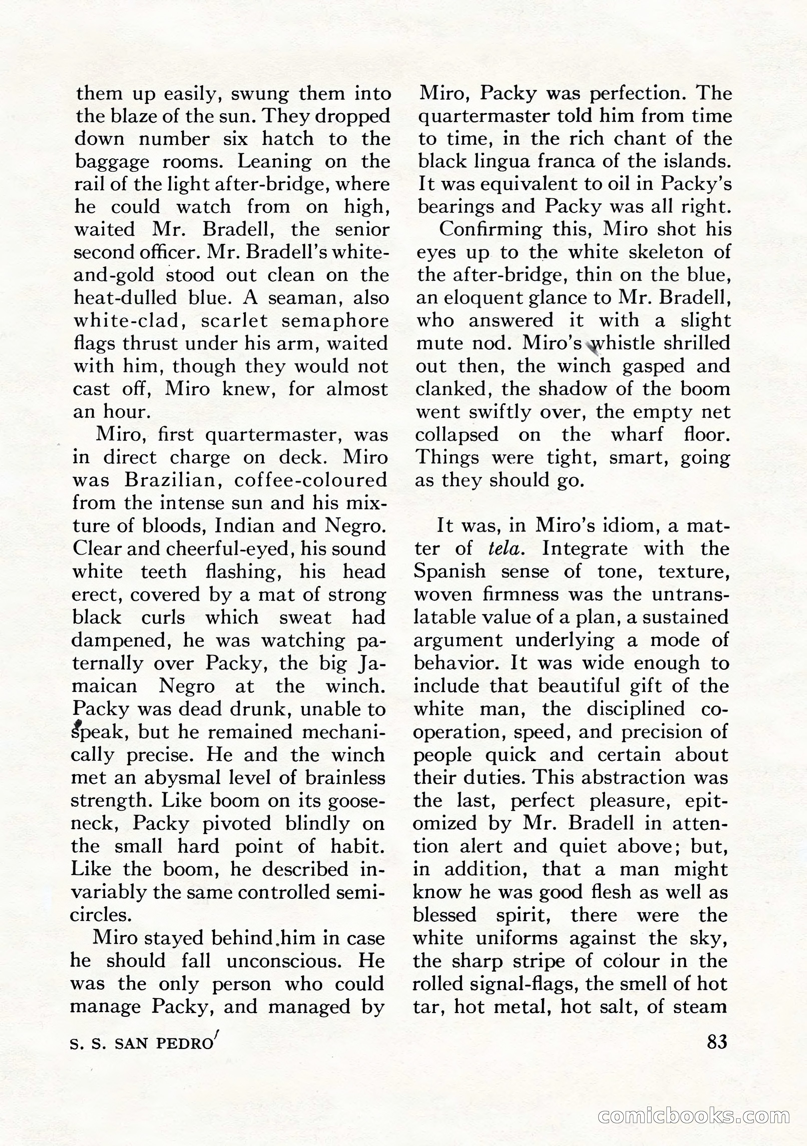 The Seven Seas, Winter 1953 — page 83 of 132