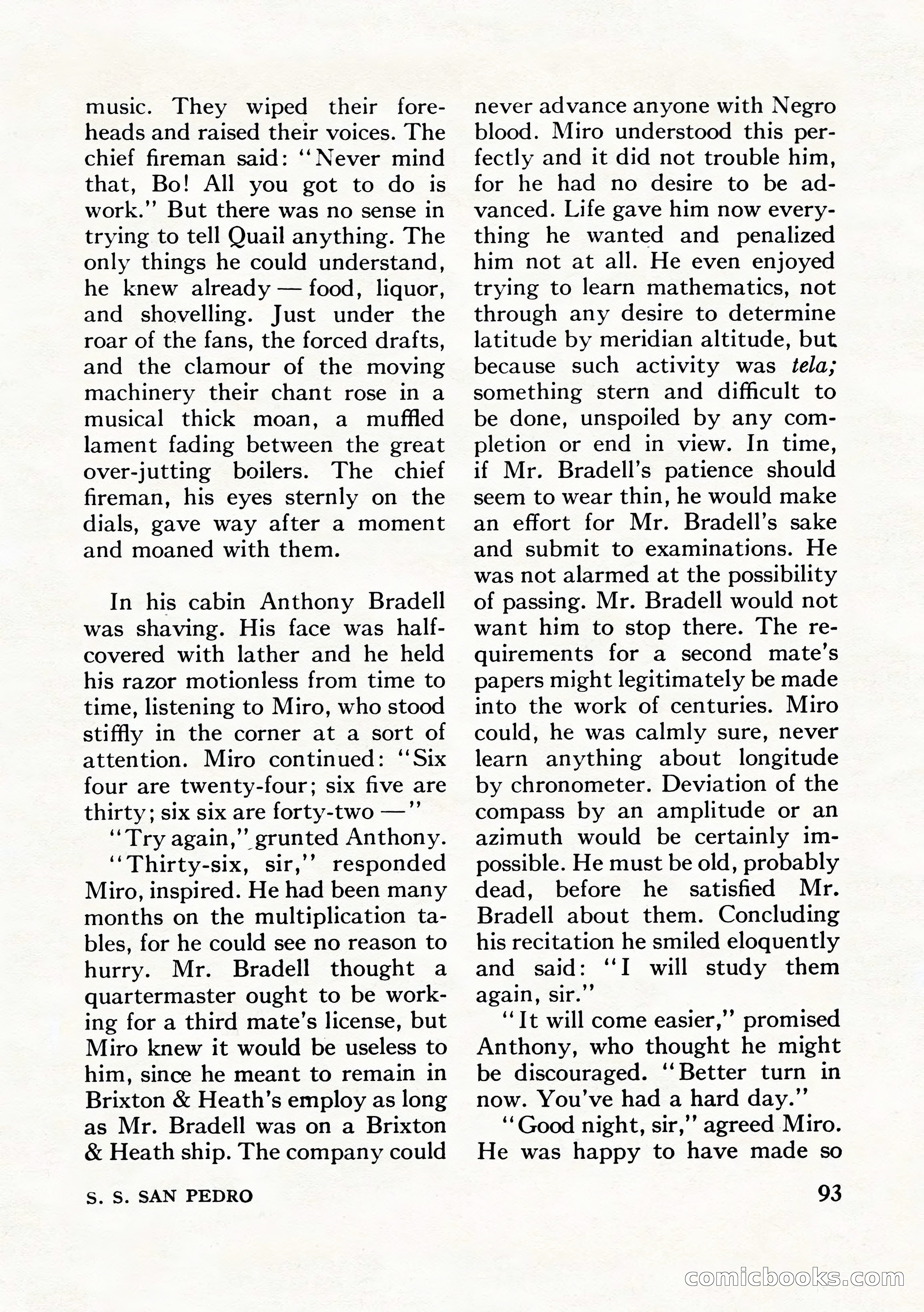 The Seven Seas, Winter 1953 — page 93 of 132